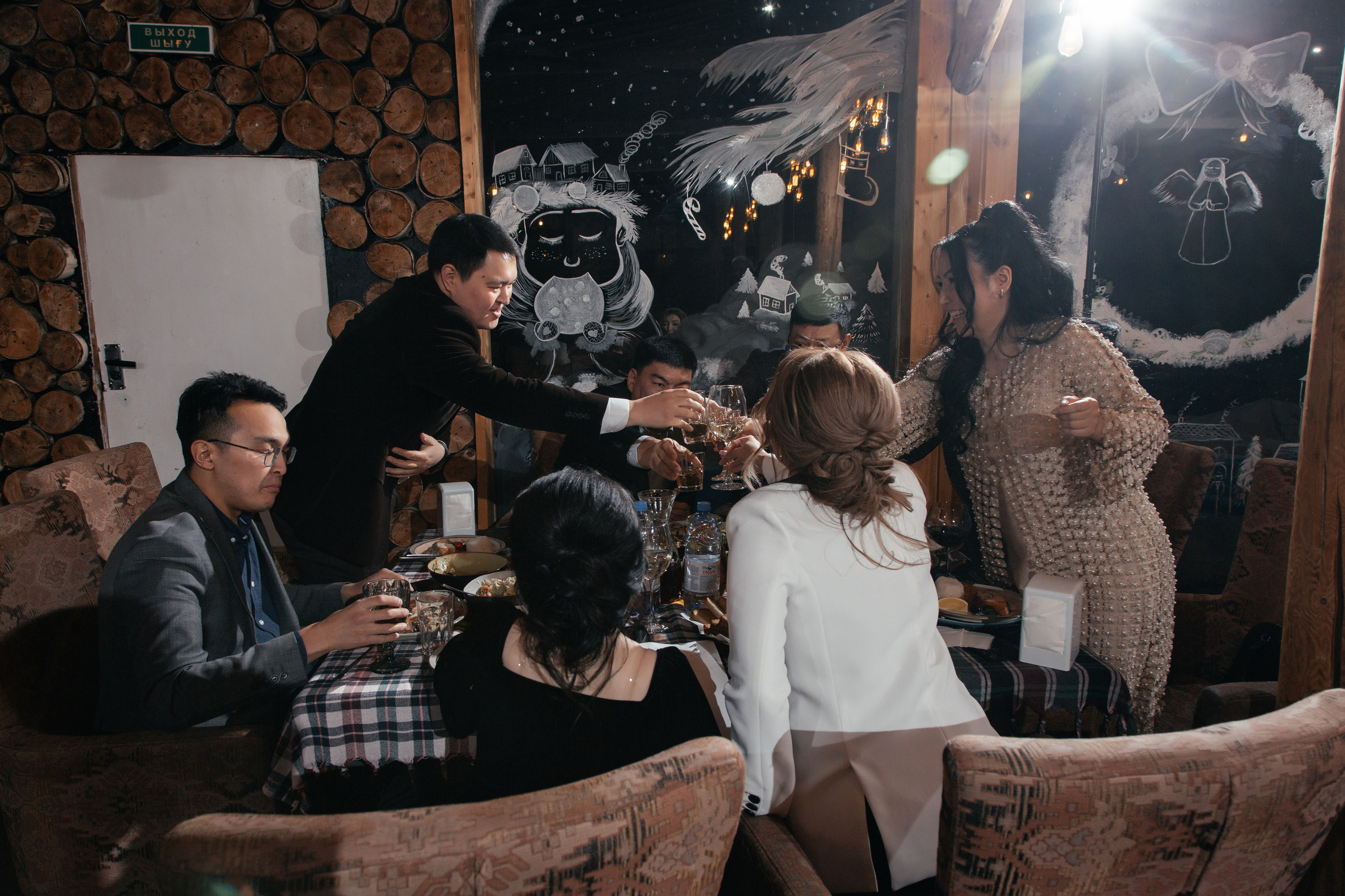 Корпоратив 24 декабря 21года. Свадебный фотограф Алматы Arhipov