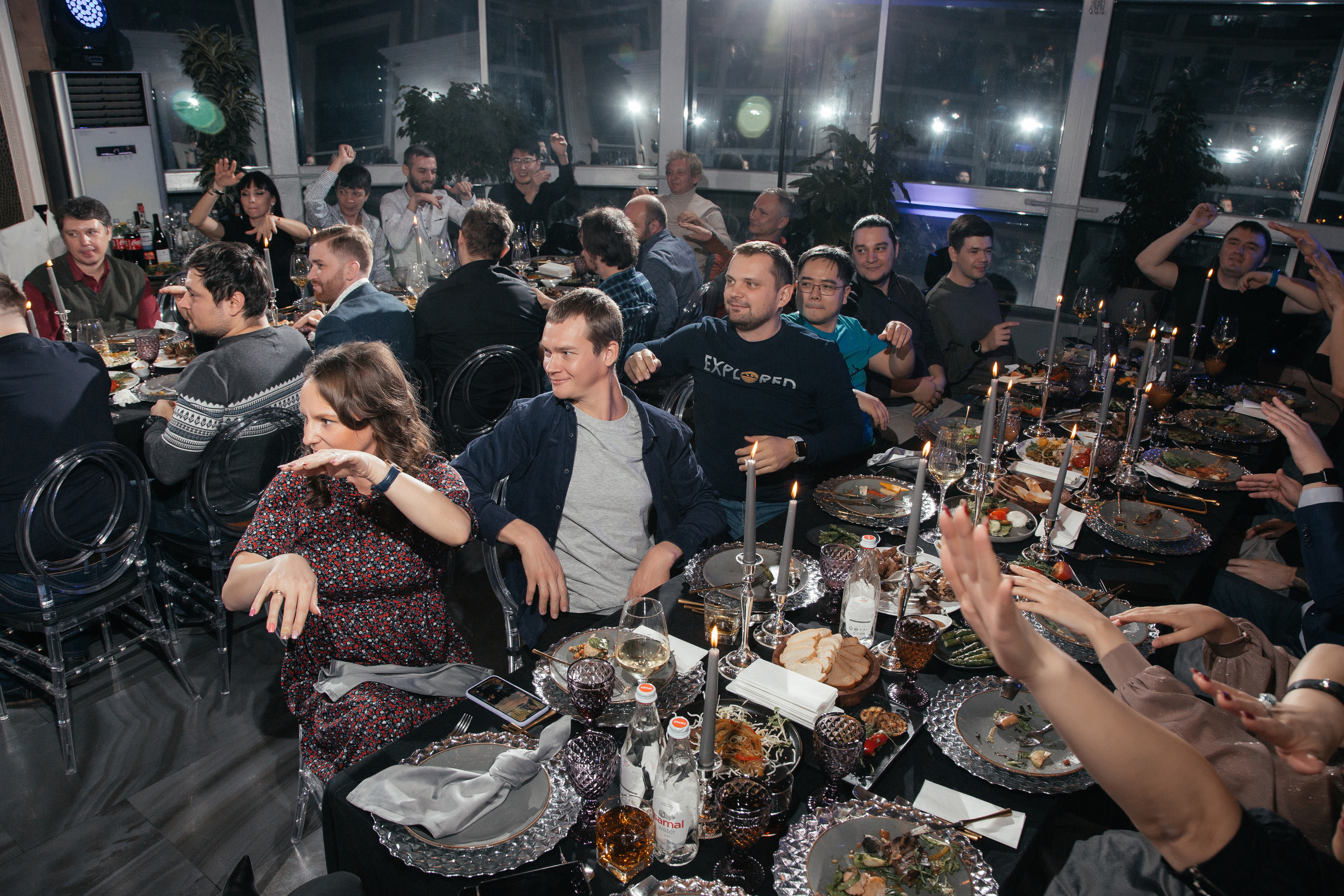 Корпоратив 22 декабря 21года. Свадебный фотограф Алматы Arhipov