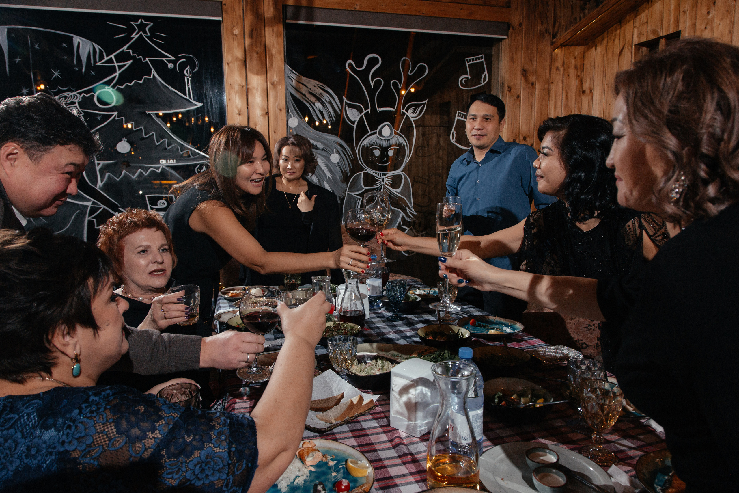 Корпоратив 24 декабря 21года. Свадебный фотограф Алматы Arhipov