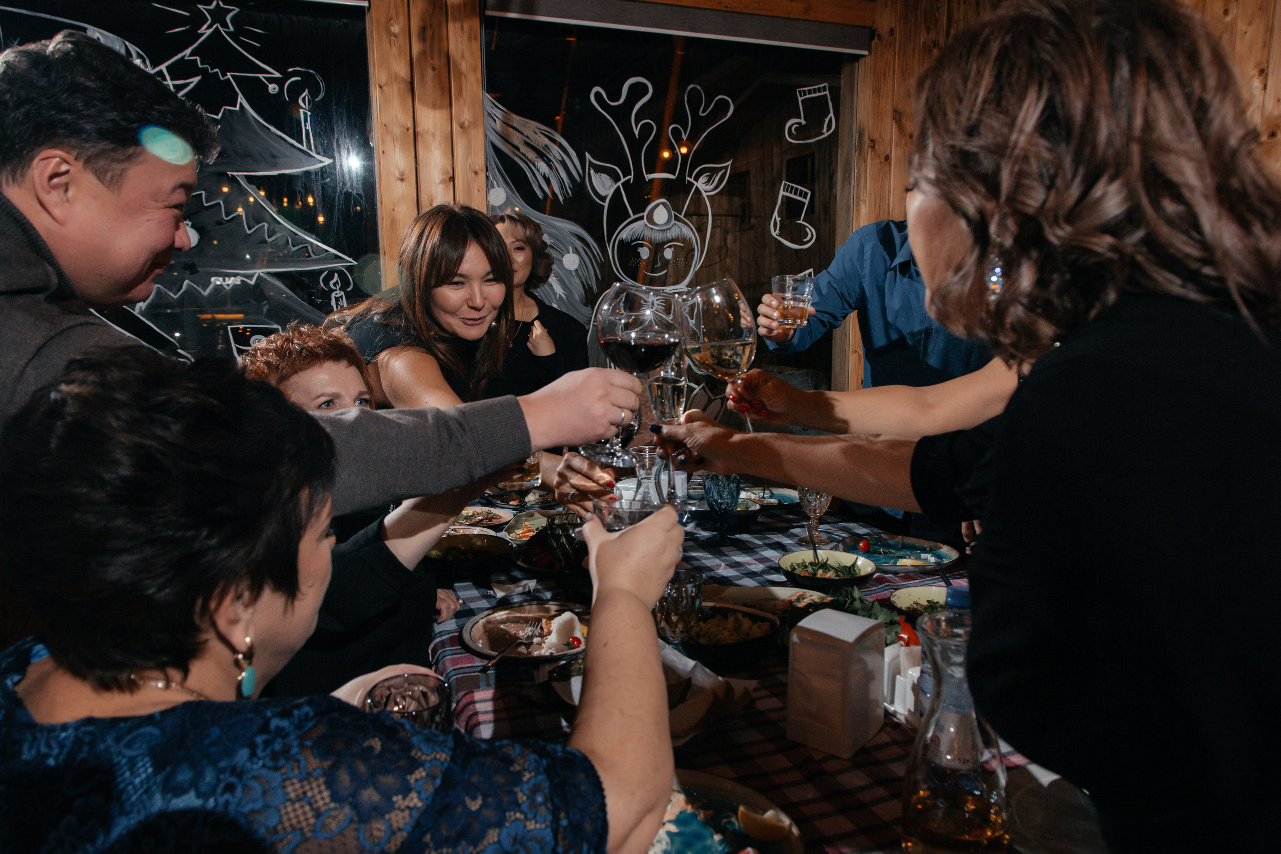 Корпоратив 24 декабря 21года. Свадебный фотограф Алматы Arhipov