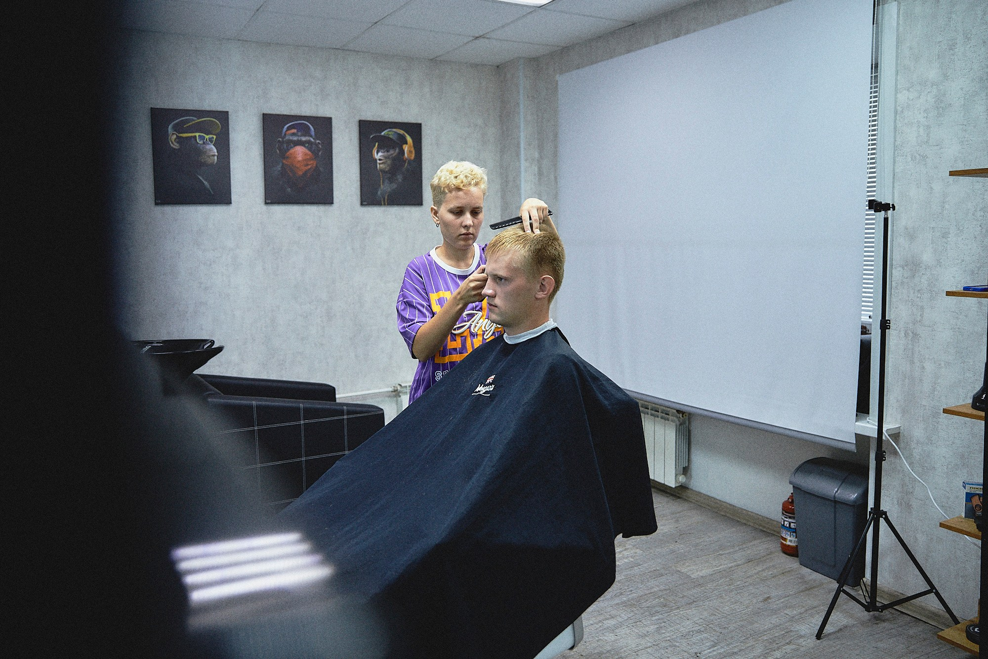 Контент фотосъемка барбершопа в Кемерово. Любовь Гальцова — свадебный, семейный, детский фотограф в городе Кемерово и Кемеровской области