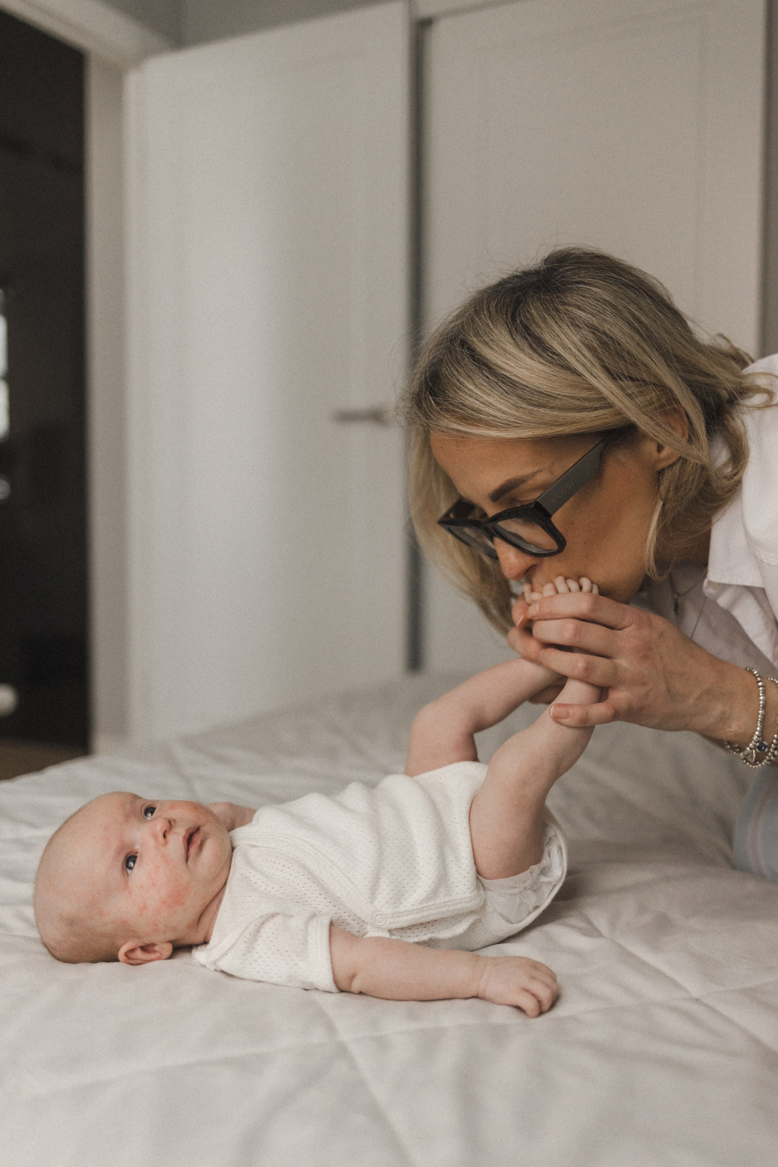 Самый первый месяц жизни. Семейный фотограф в Москве