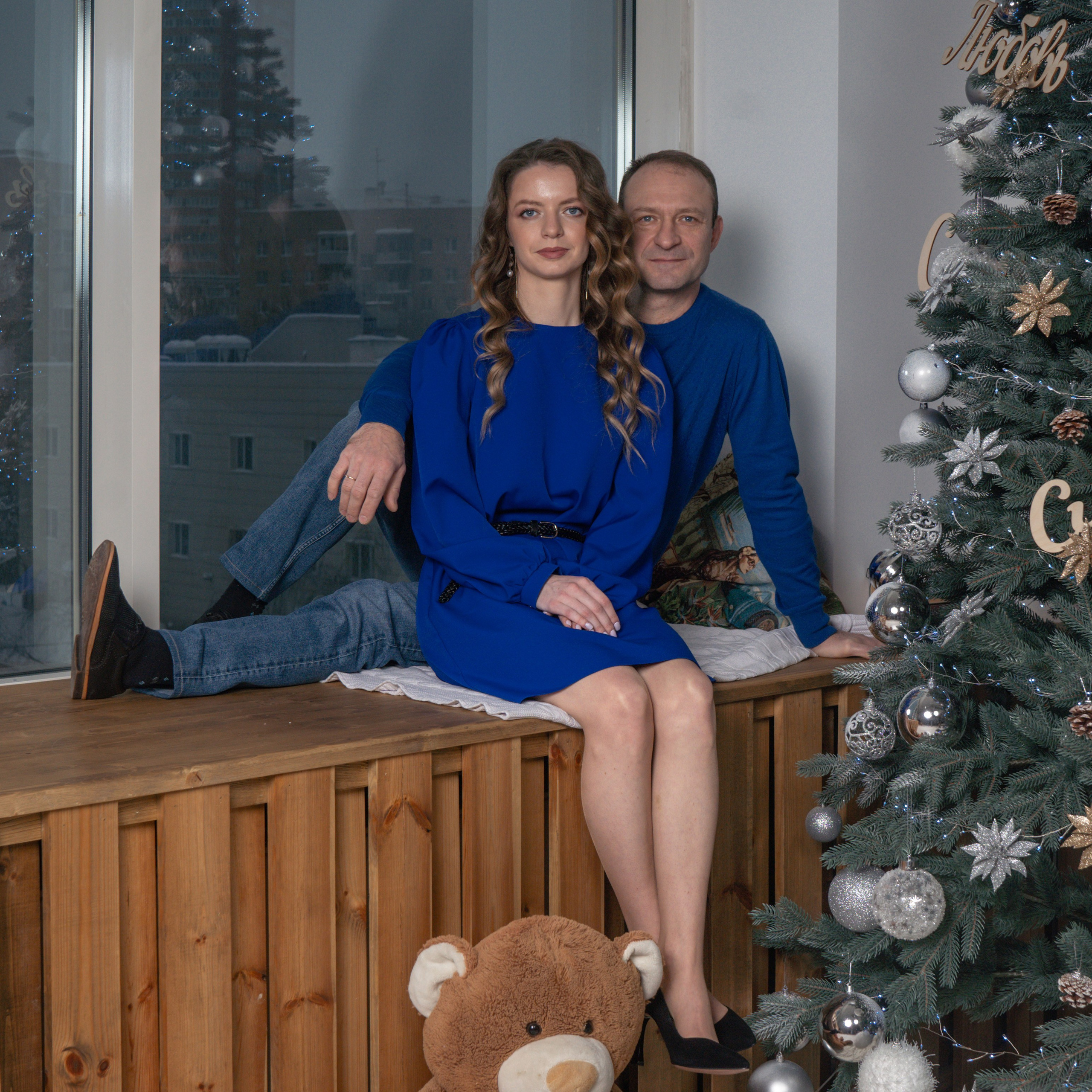 Семья. Фотограф Зинаида Евдокимова