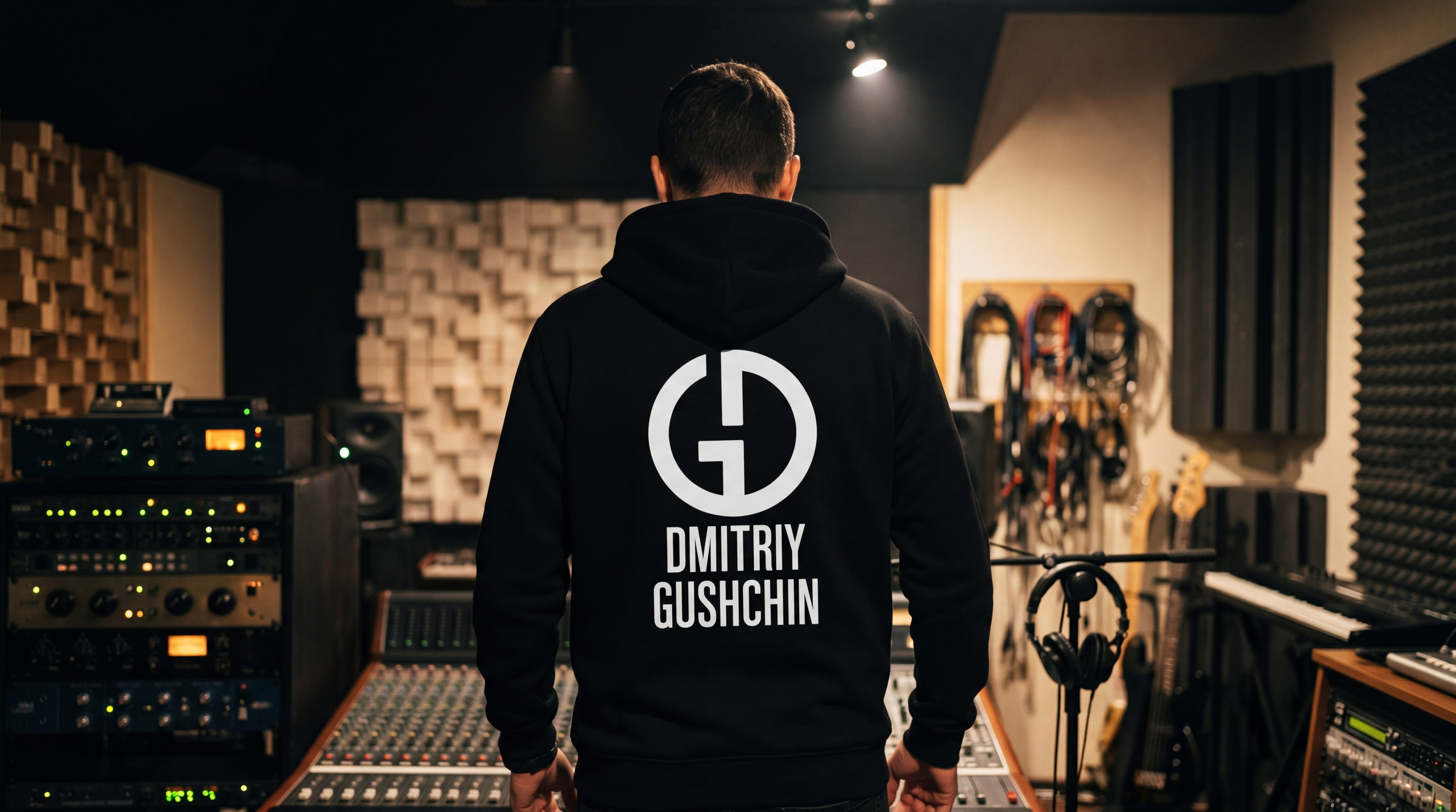 Дмитрий Гущин. Графический дизайнер Илья Левченко