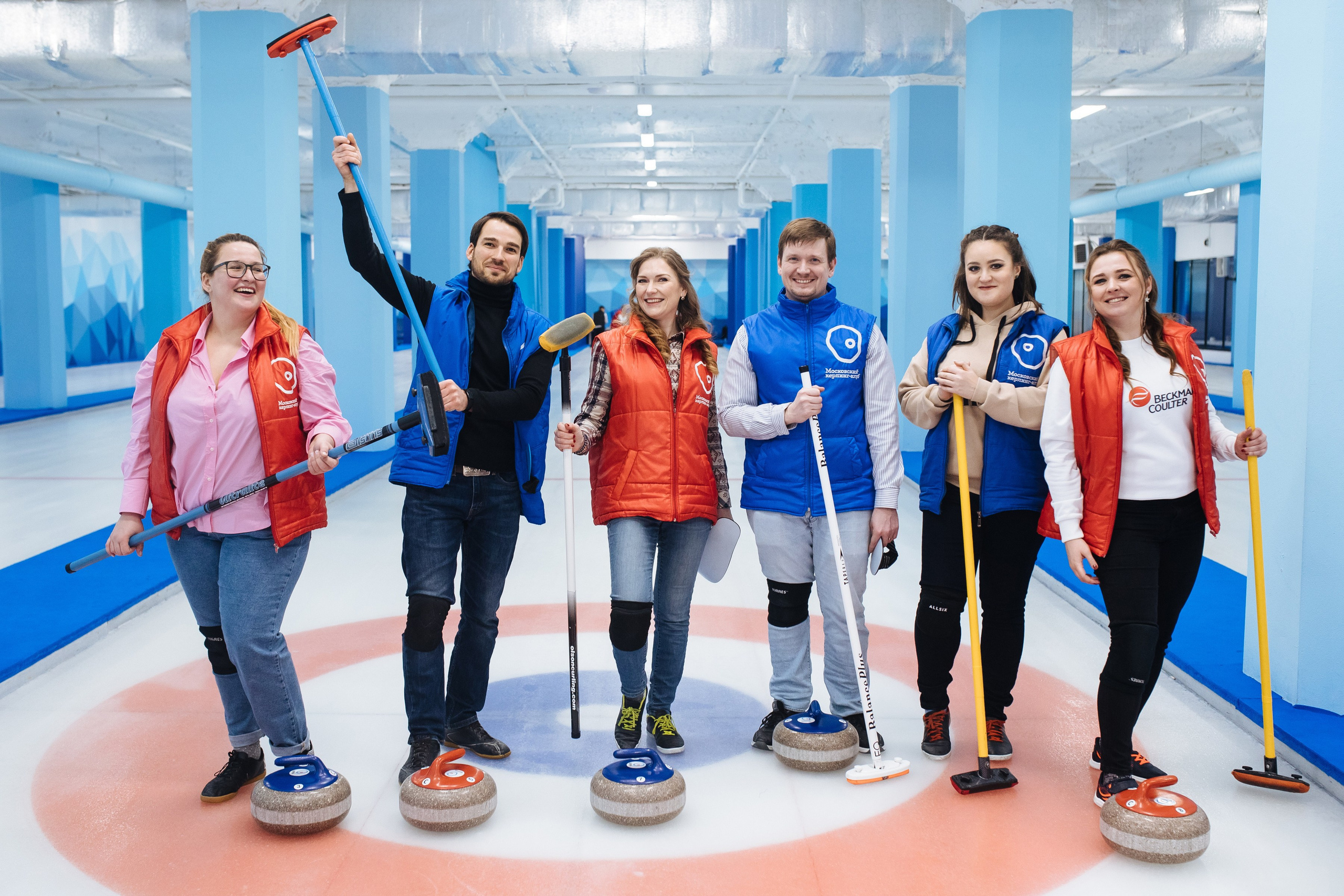 Корпоратив в кёрлинге. Свадебный и семейный фотограф Екатерина Иванова