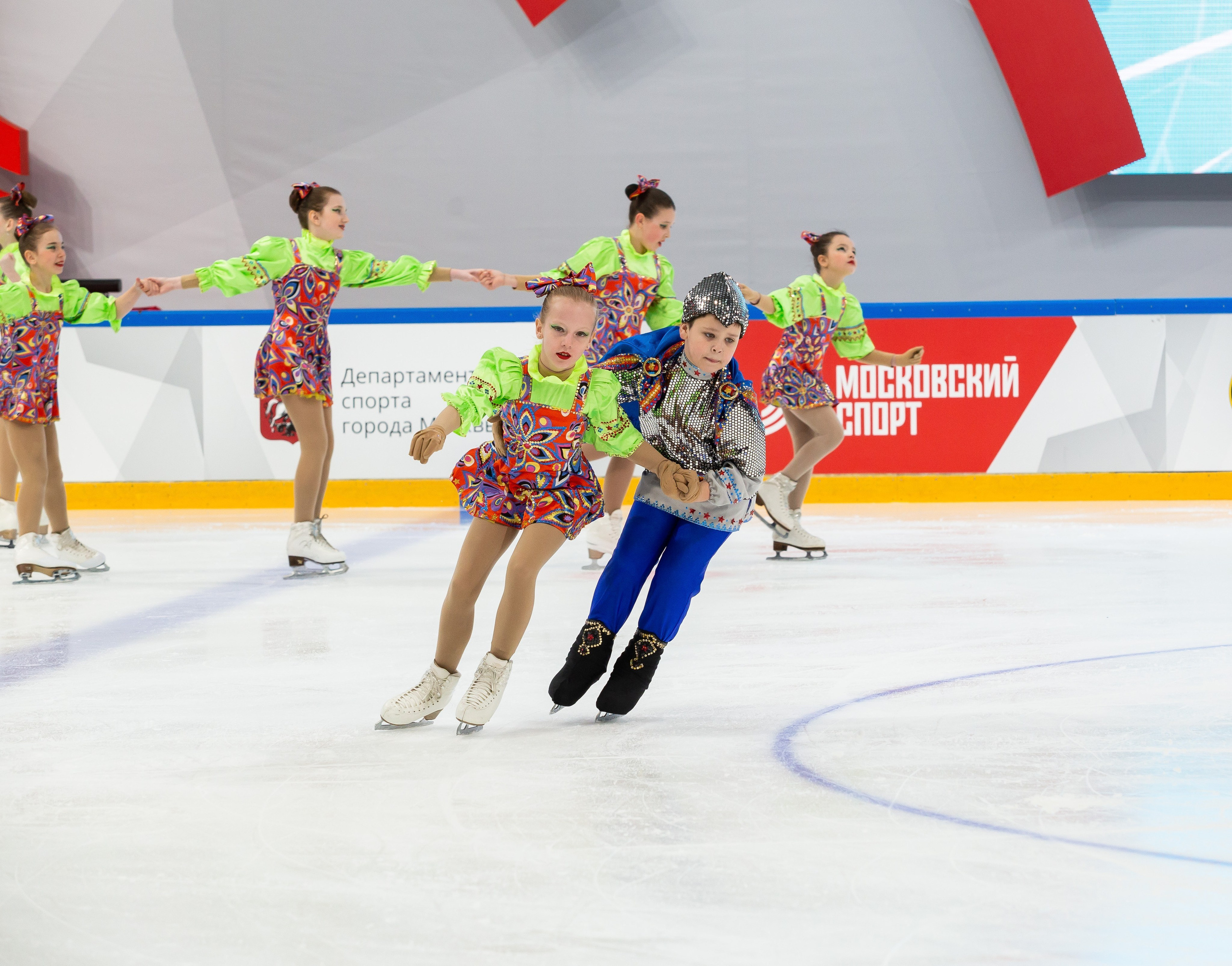 Кубок Московского Спорта. Фестиваль балетов на льду «Битва Школ» 2024. Репортажный фотограф в Москве