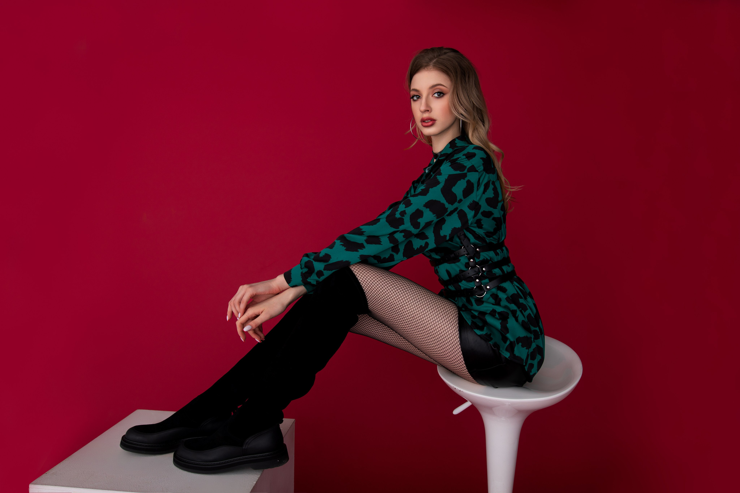 Съемка в студии на циклораме с Ксенией в формате для «себя»