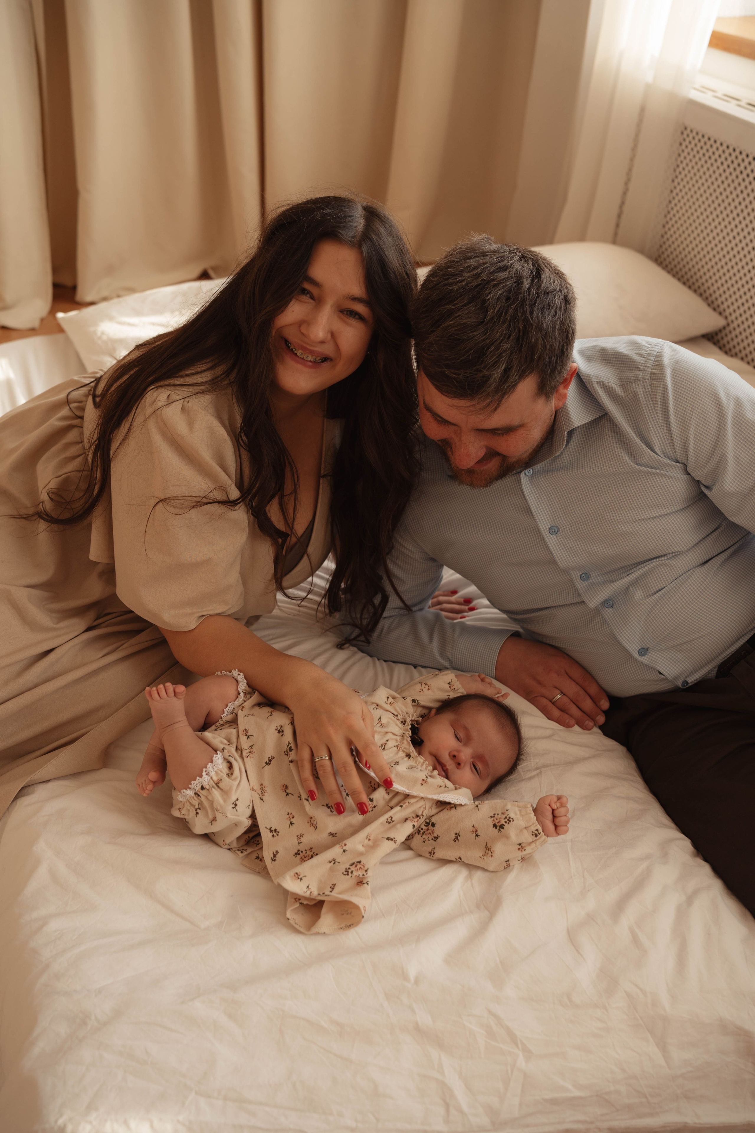 Аврора и ее семья. Фотограф в Новосибирске Диана Ильиных