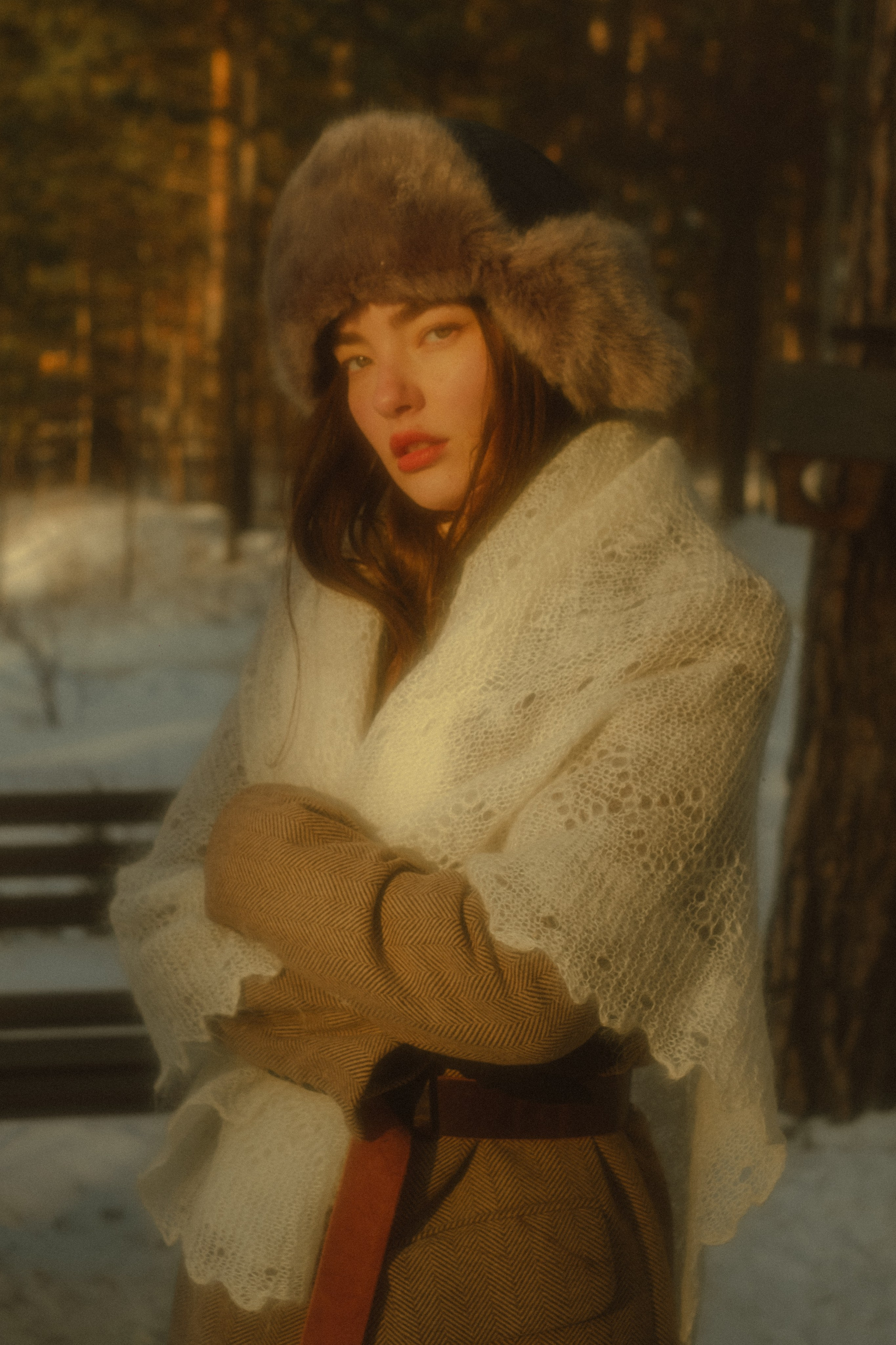 Ксюша, Том и Кирин | в стиле СССР. Фотограф в Новосибирске Диана Ильиных