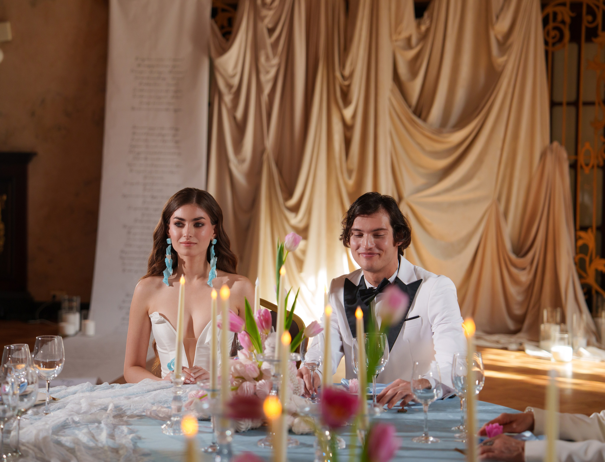 Илья и Алена. Камерный ужин. Свадебный фотограф Москва
