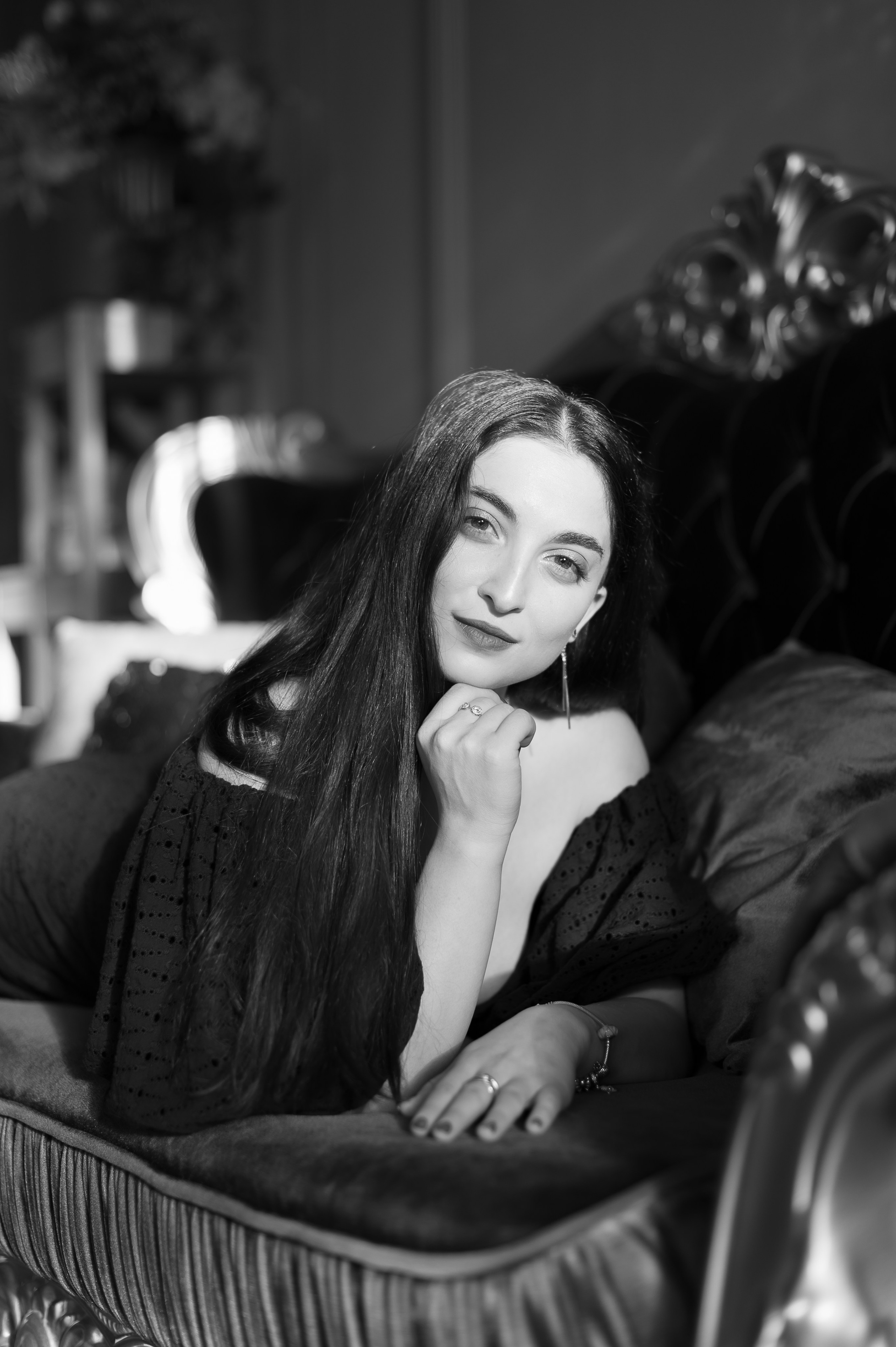 Индивидуальная фотосессия в студии для Аллы