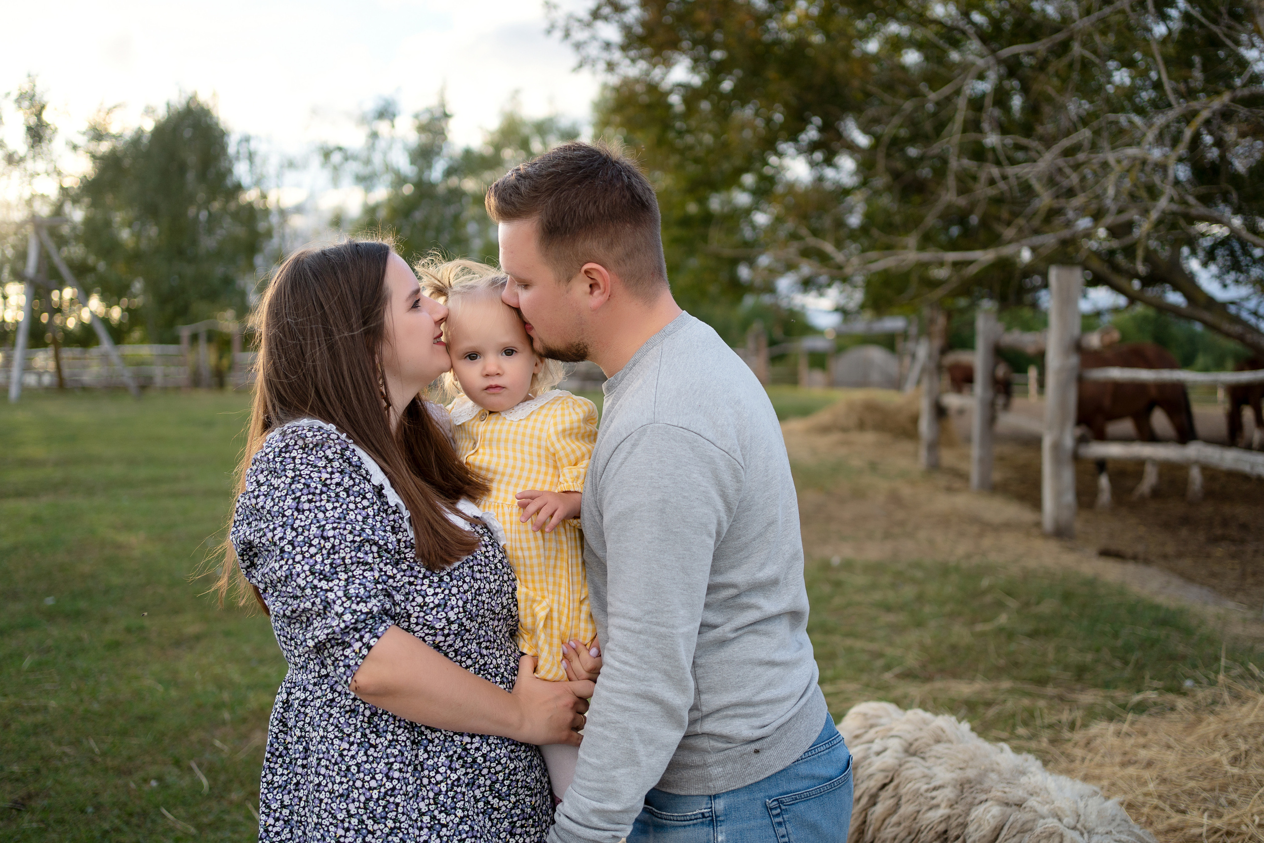 Фотодень на ферме. Семейный и свадебный фотограф Минск, Беларусь Анна Орловская