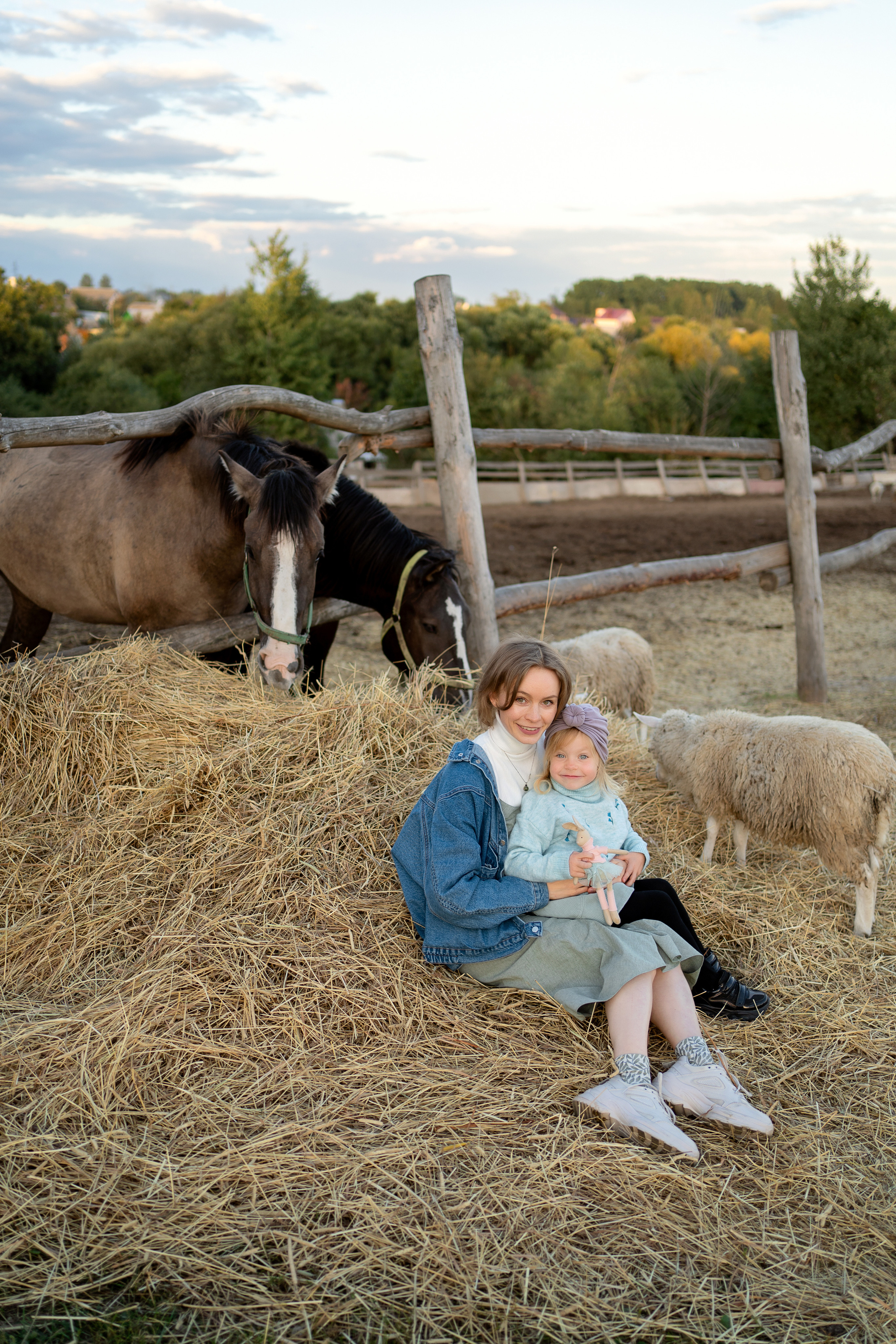 Фотодень на ферме. Семейный и свадебный фотограф Минск, Беларусь Анна Орловская