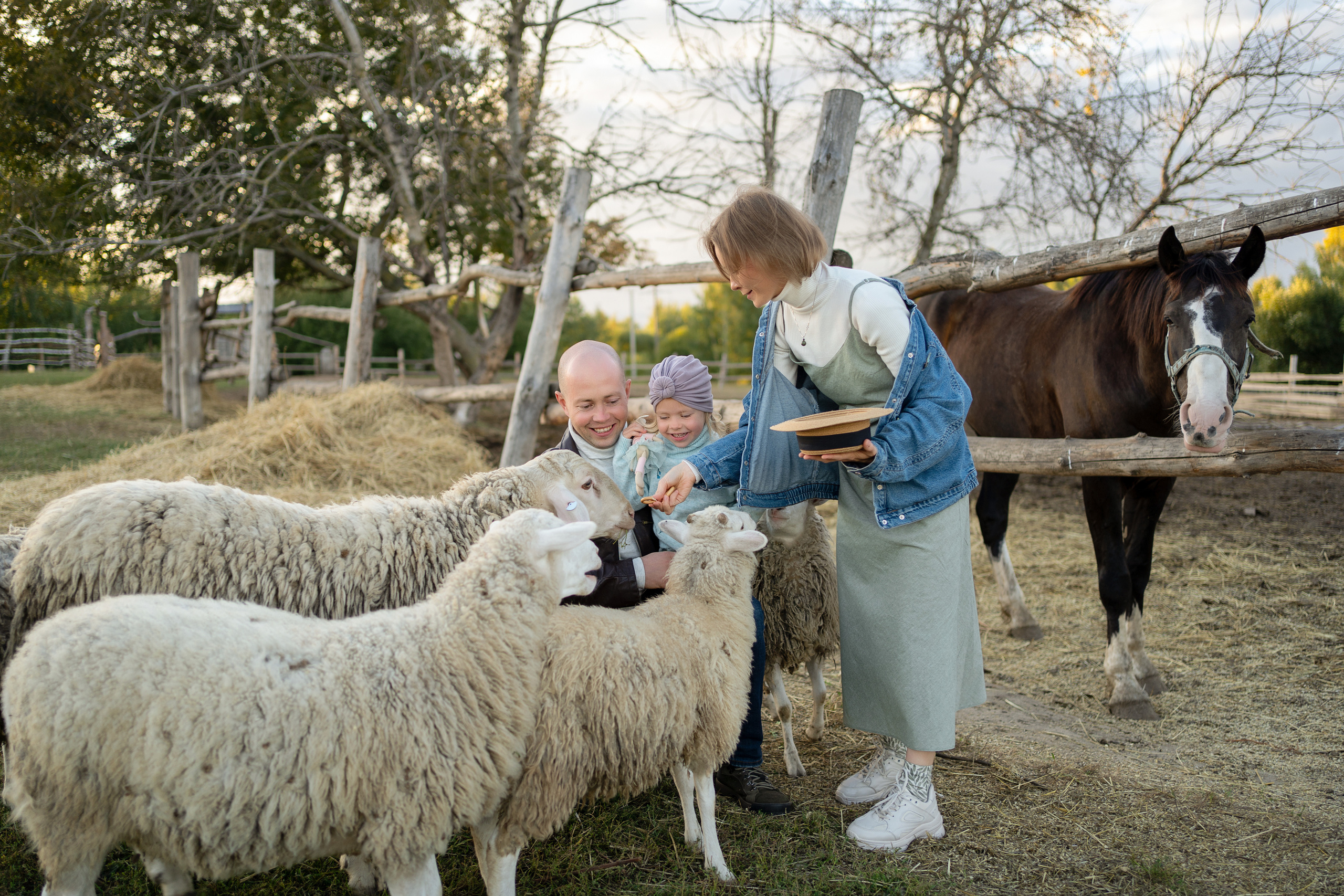 Фотодень на ферме. Семейный и свадебный фотограф Минск, Беларусь Анна Орловская