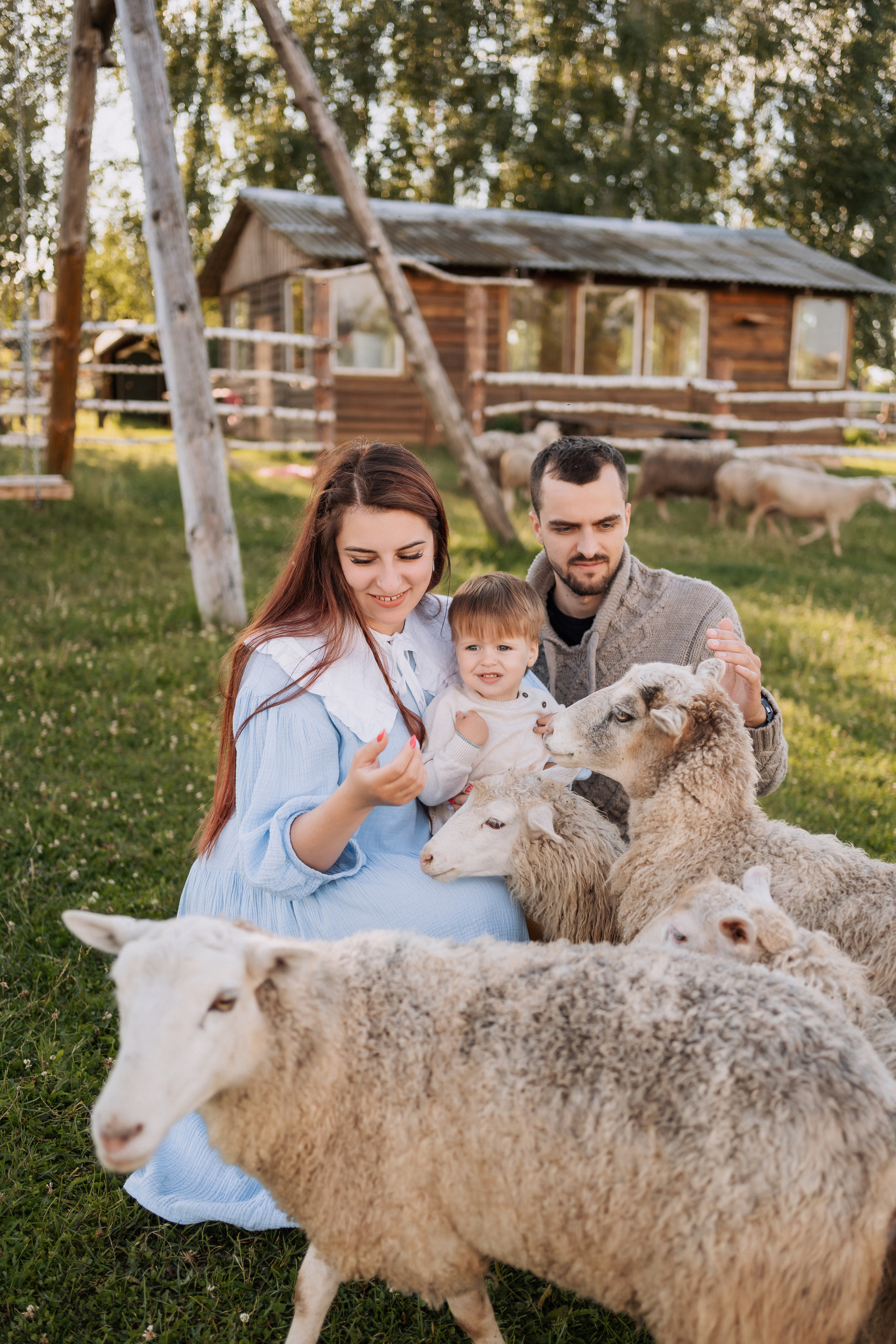 Фотодень на ферме. Семейный и свадебный фотограф Минск, Беларусь Анна Орловская