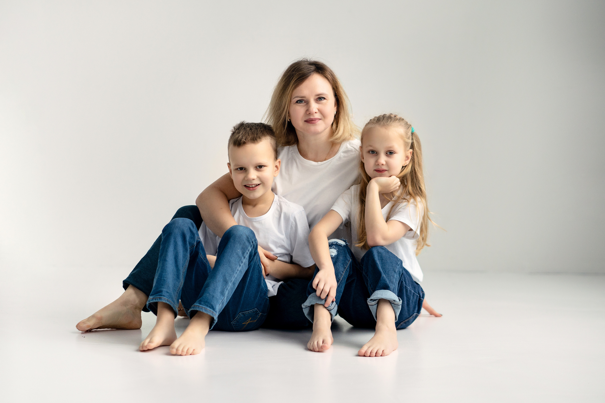 Съёмка в студии. Семейный и свадебный фотограф Минск, Беларусь Анна Орловская