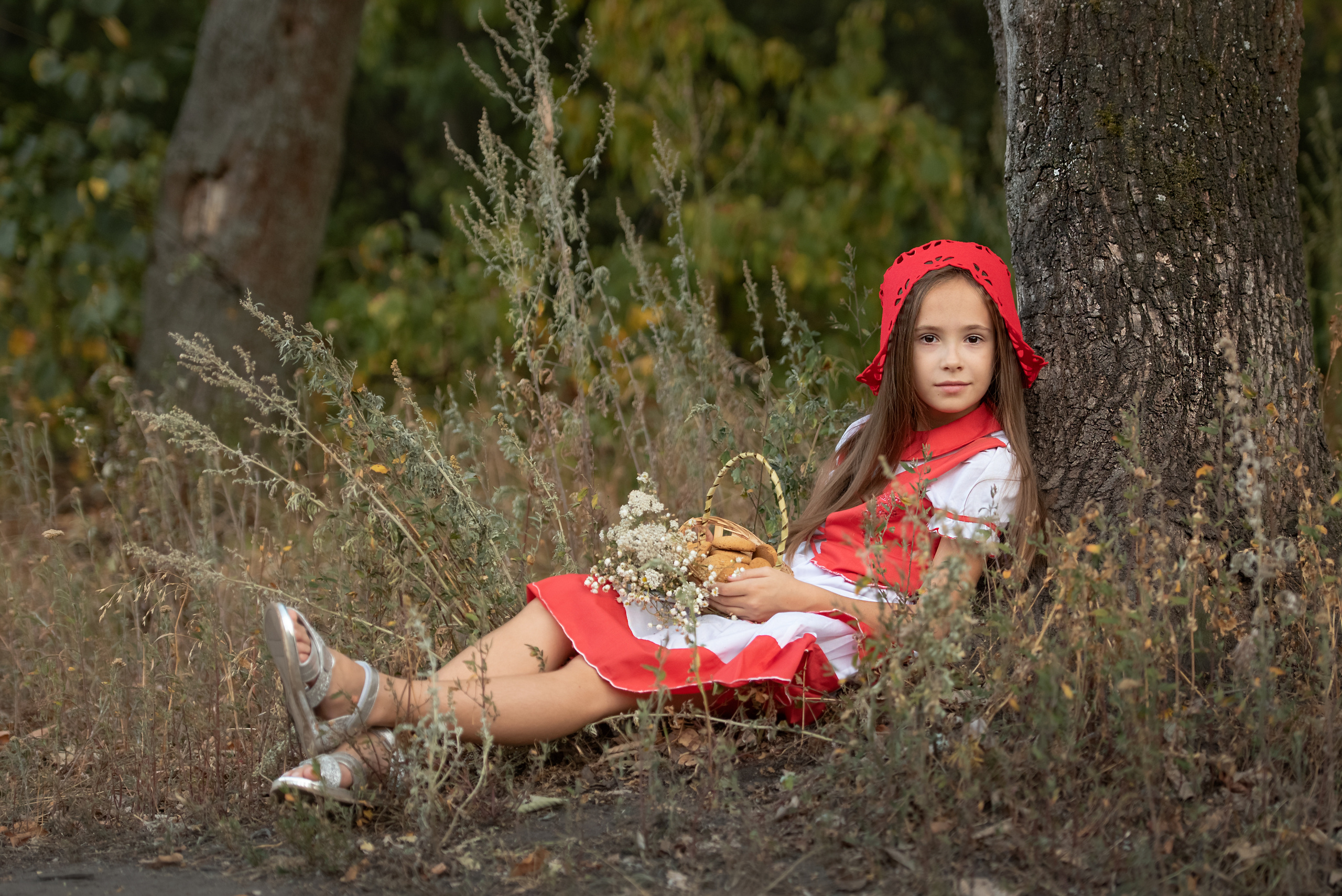 Сказка про Красную Шапочку. Выпускные альбомы. Детский, школьный фотограф Наумова Марина Воронеж