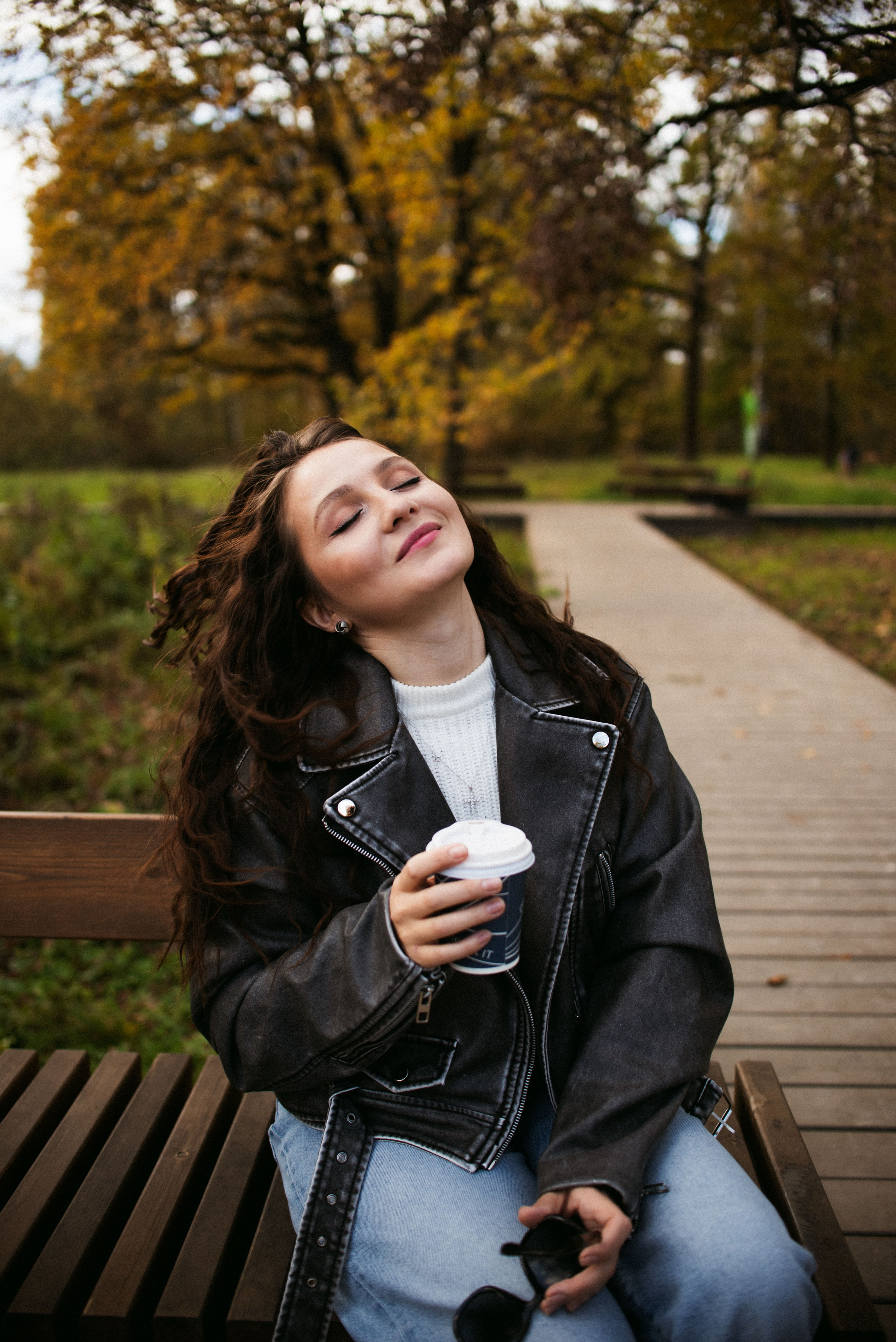 Елена фотопрогулка в парке