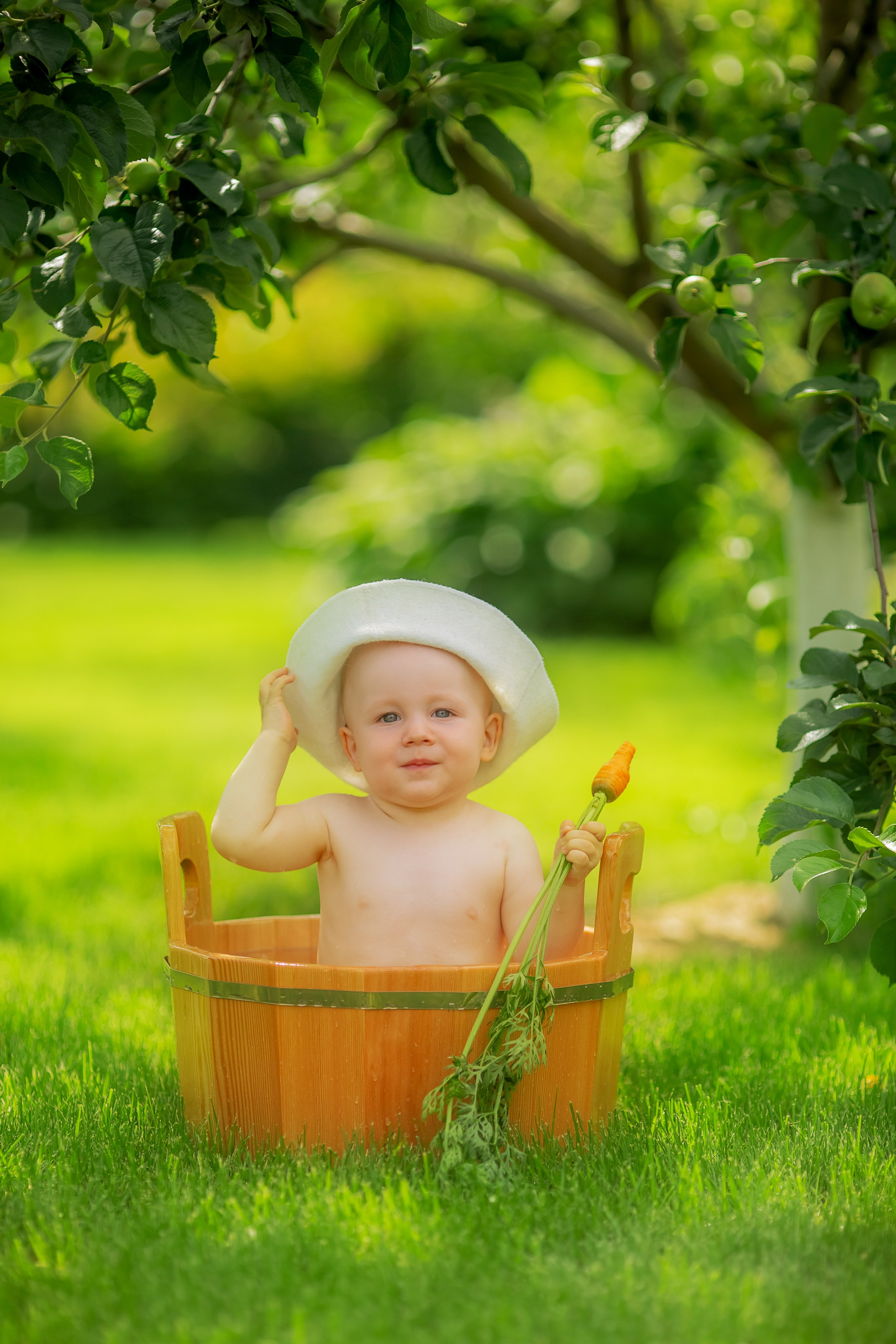 Летом на даче. צלם ואמן ילדים ומשפחה