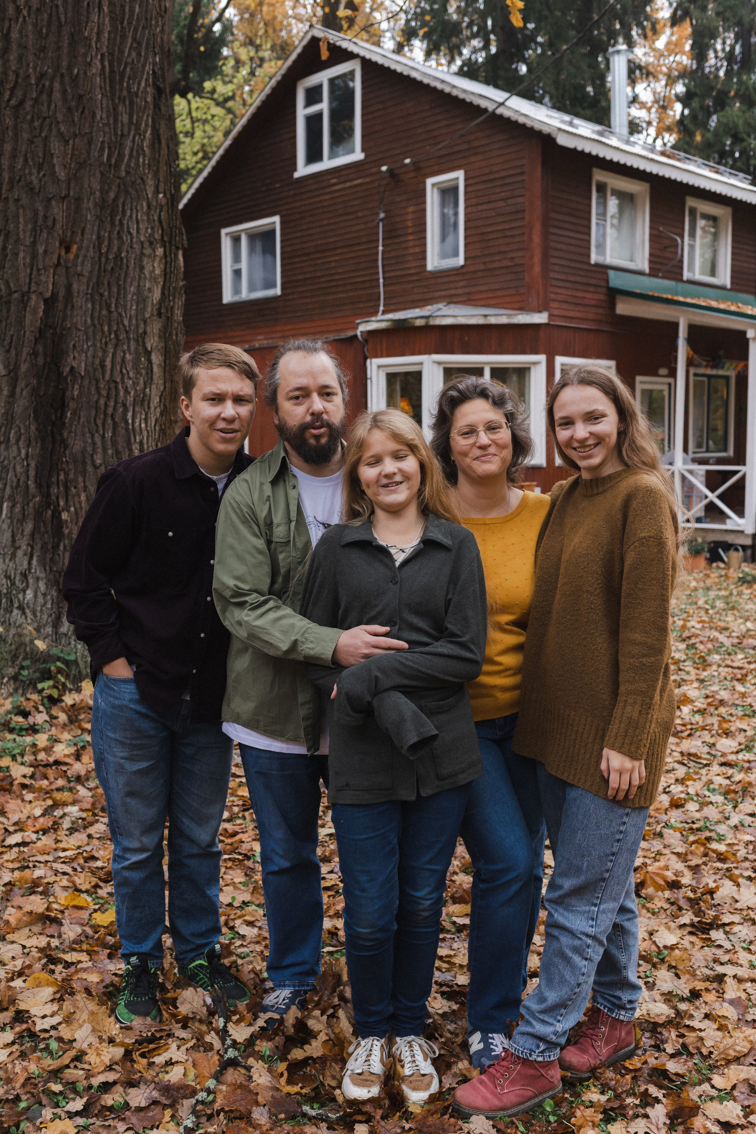 Five o'clock (история большой семьи). Семейный фотограф в Москве