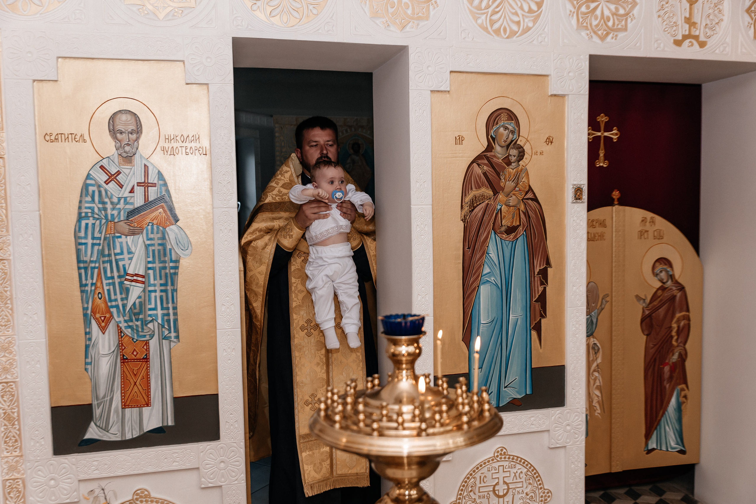 Крещение Влада. Семейный фотограф Минск Усова Ольга