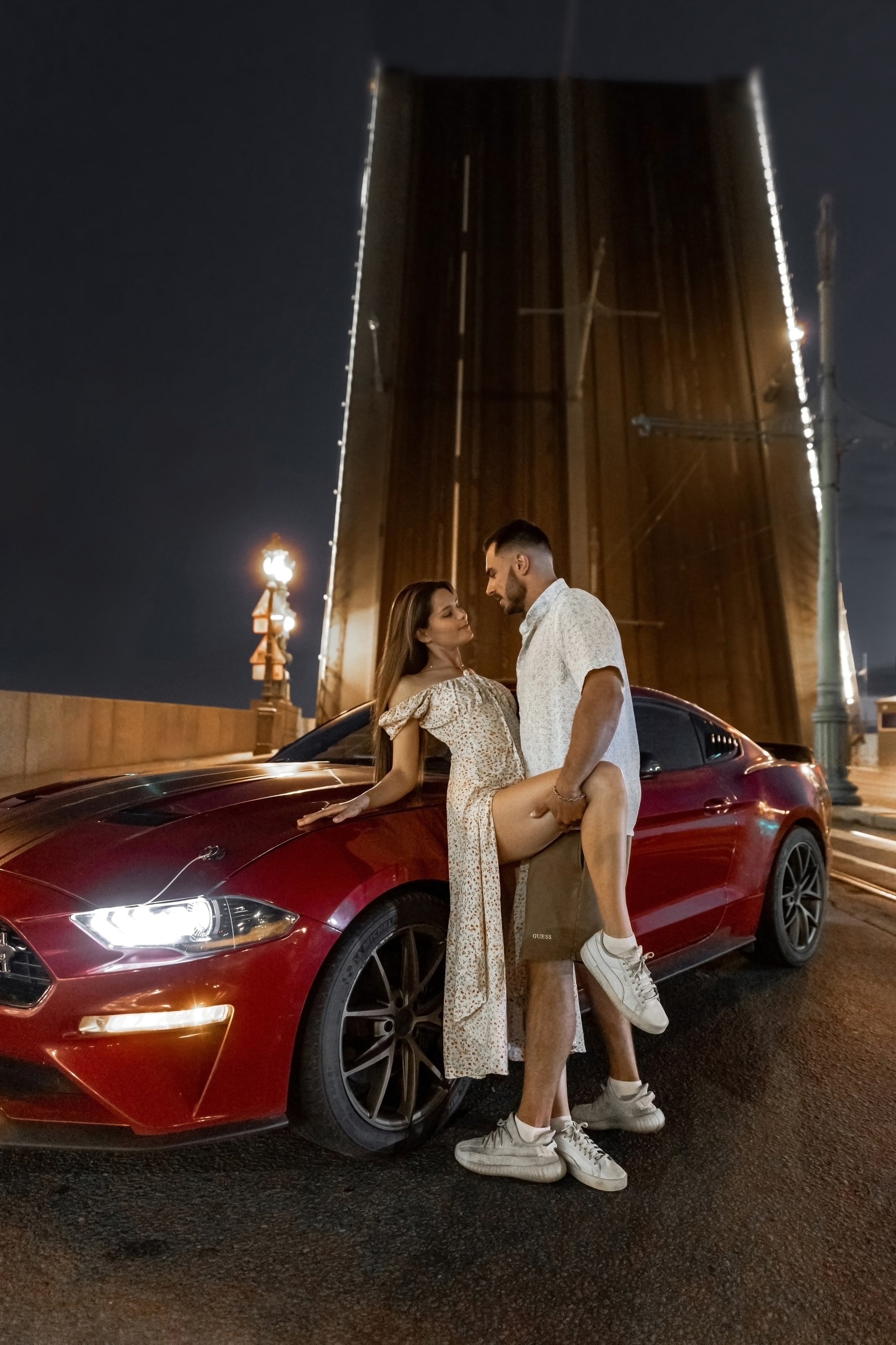 Ночь. Мосты. Любовь. Свадебный и портретный фотограф в Санкт-Петербурге Надежда Чечулина