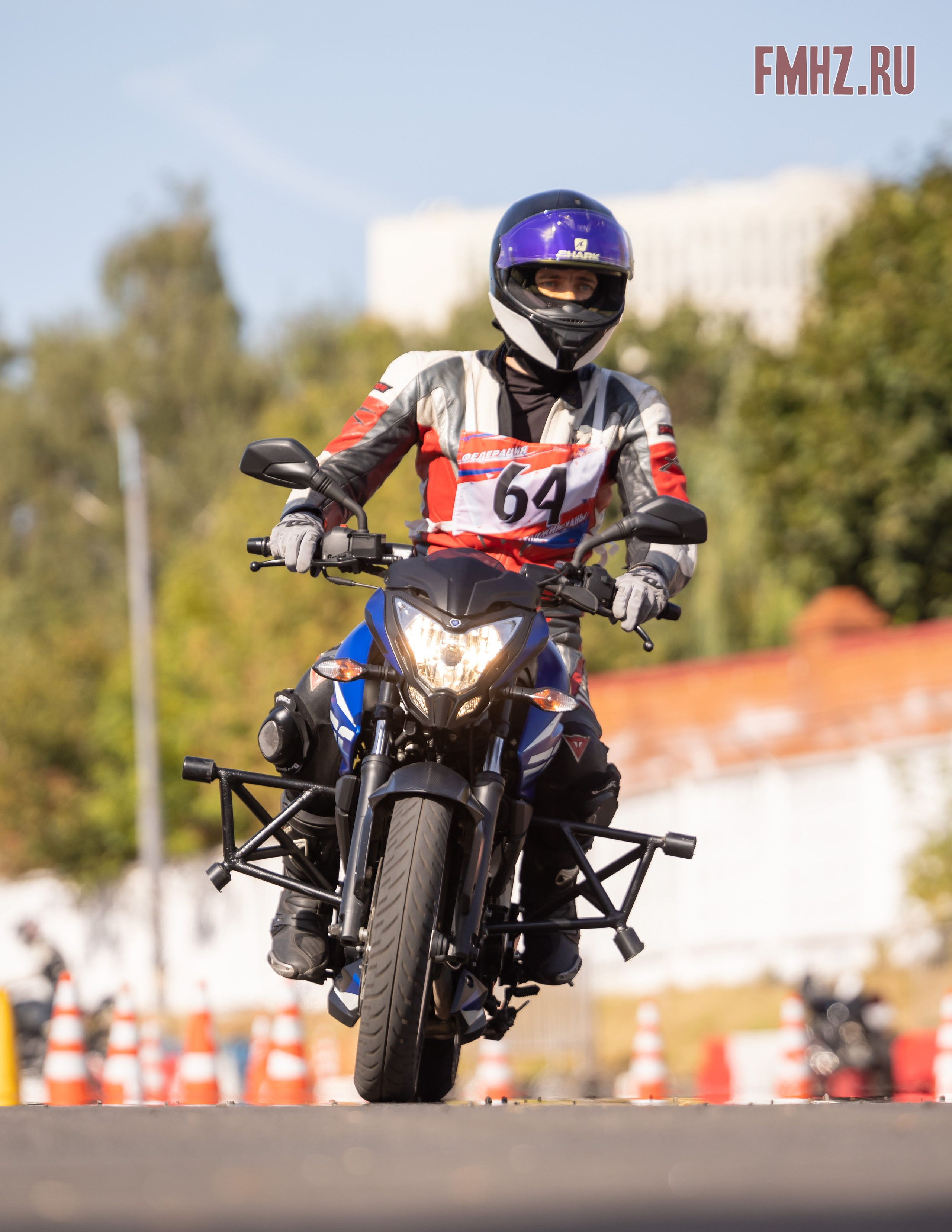 Соревнования по мотоджимхане на площадке Мосгортранс 15.09.2024. Фотограф Владимир Охрименко