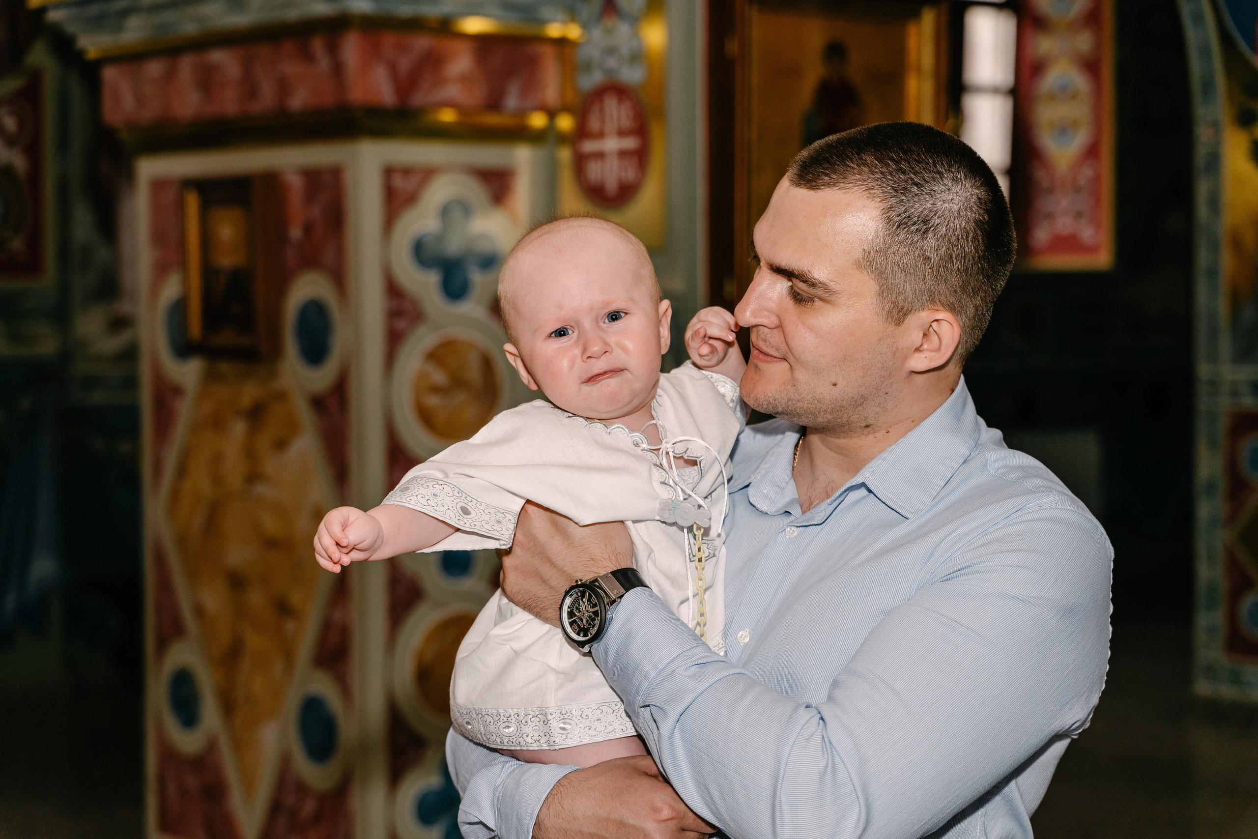 Крещение Федора. Свадебный фотограф Юлия Копылова