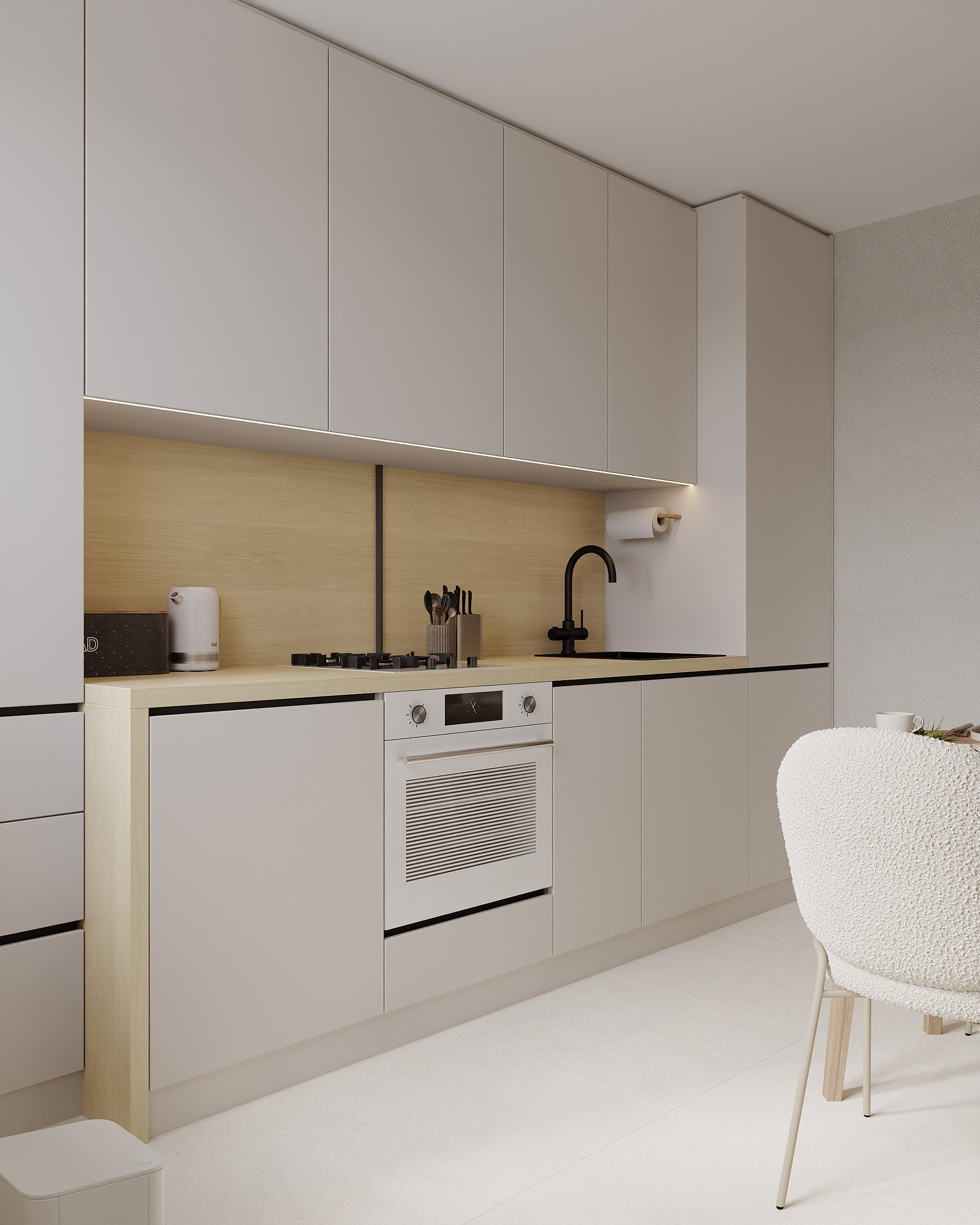 Квартира семьи Милюковых. 3D визуализатор в Москве Сердюк Владислав