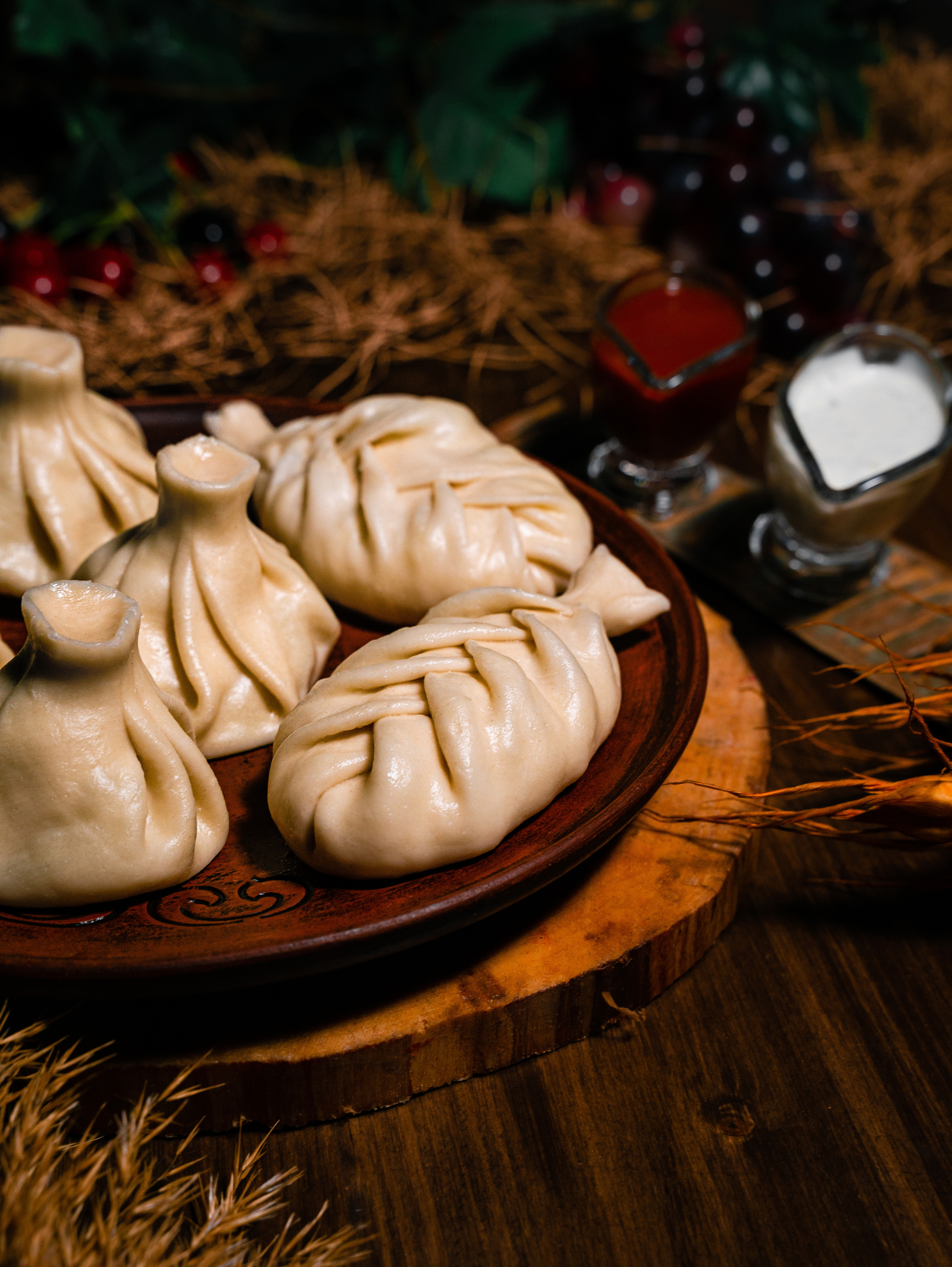 Быстрый фотосет с одним источником Хинкали от Лали. Ищем потаённое. Портретный и предметный фотограф в Санкт-Петербурге