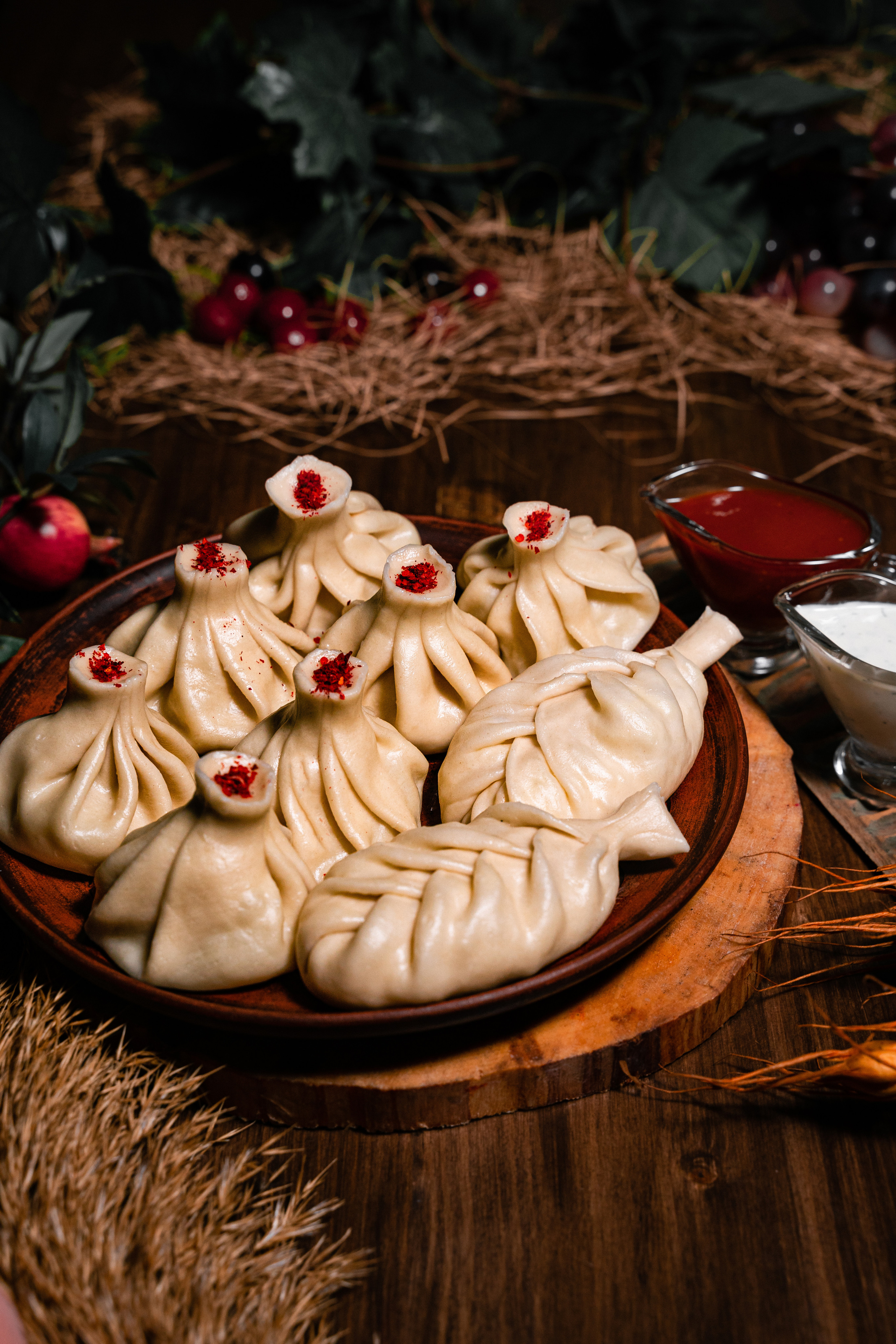 Быстрый фотосет с одним источником Хинкали от Лали. Ищем потаённое. Портретный и предметный фотограф в Санкт-Петербурге