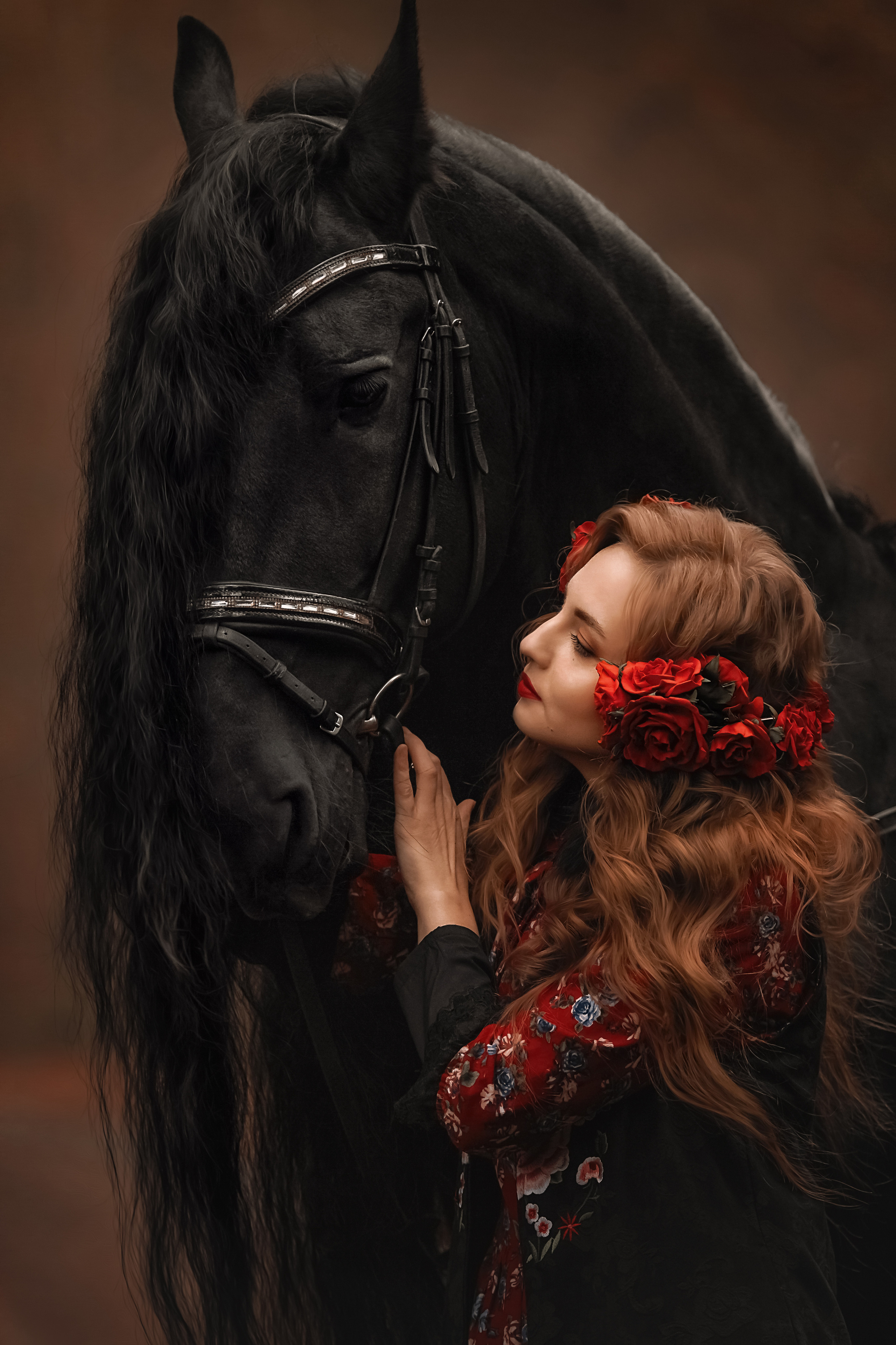 Сказочные фотосессии с лошадьми. Арт фотограф в Минске Анастасия Корбут