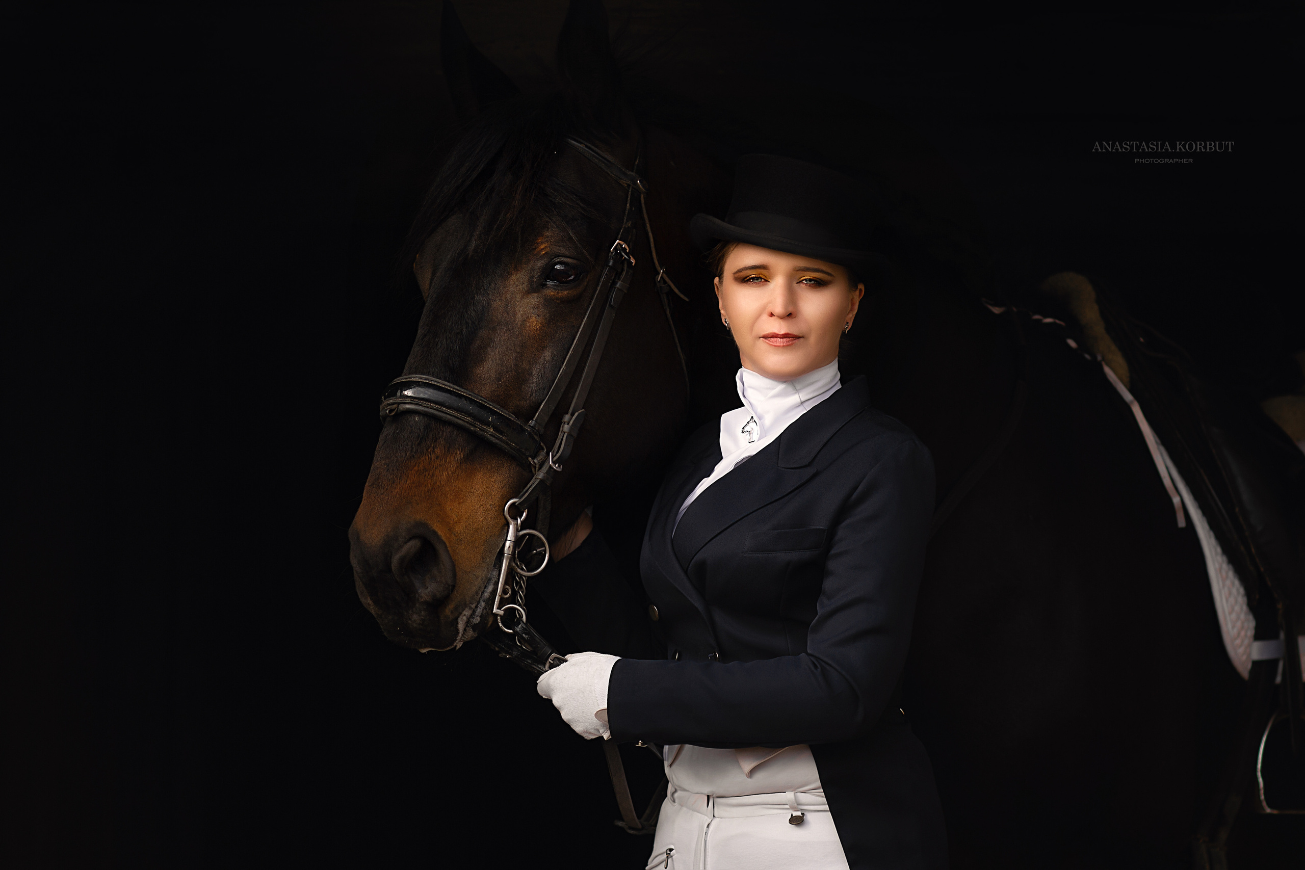 Портрет в конном стиле / Sport-look. Арт фотограф в Минске Анастасия Корбут