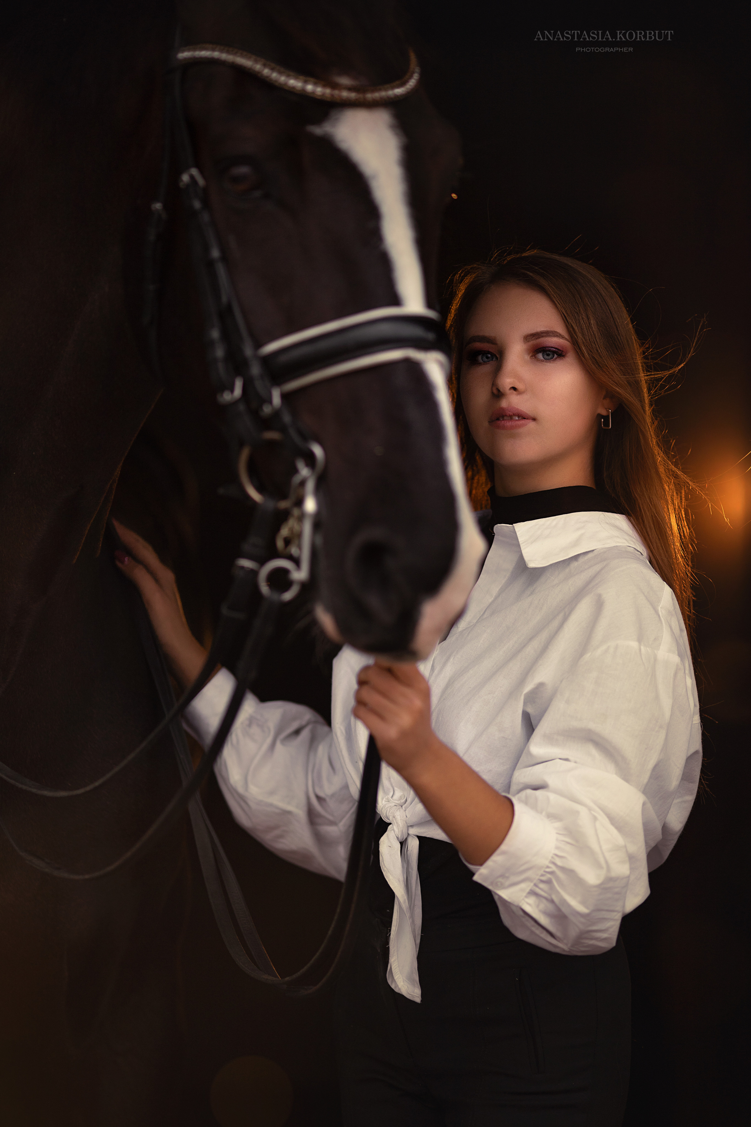 Портрет в конном стиле / Sport-look. Арт фотограф в Минске Анастасия Корбут
