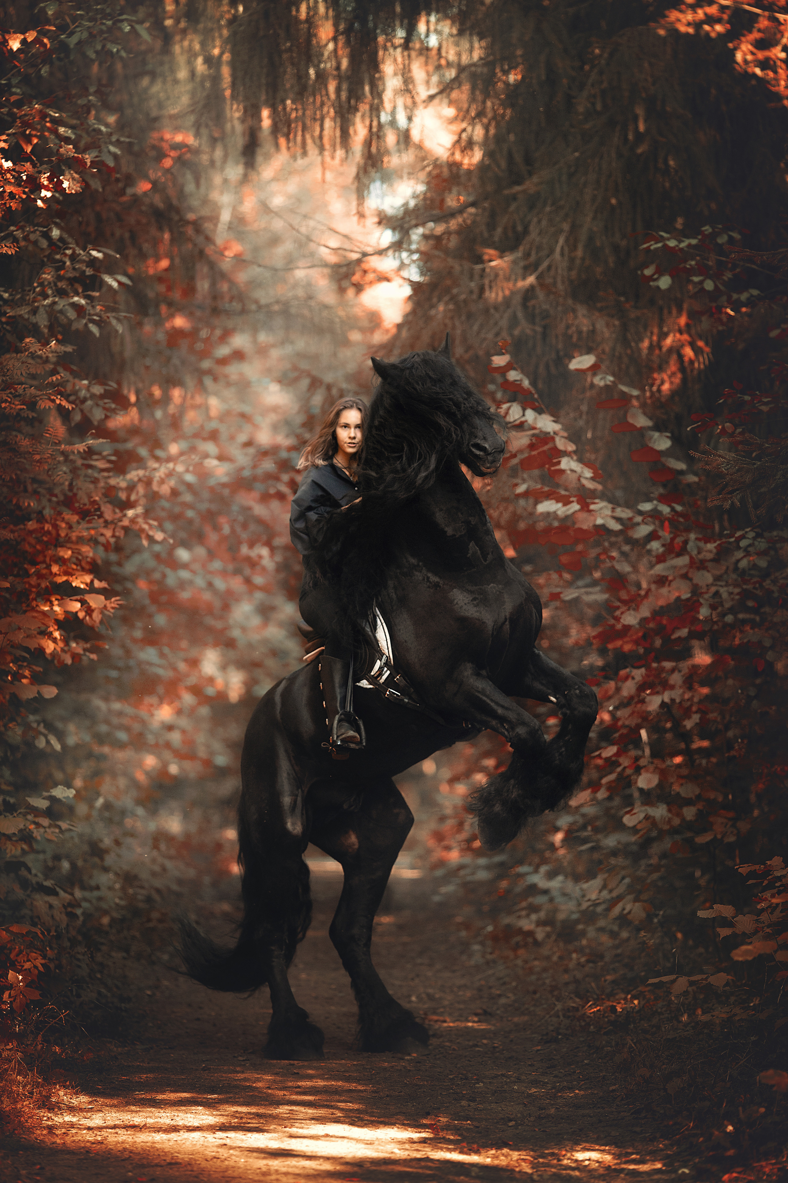 Фотосессия с лошадью. Арт фотограф в Минске Анастасия Корбут