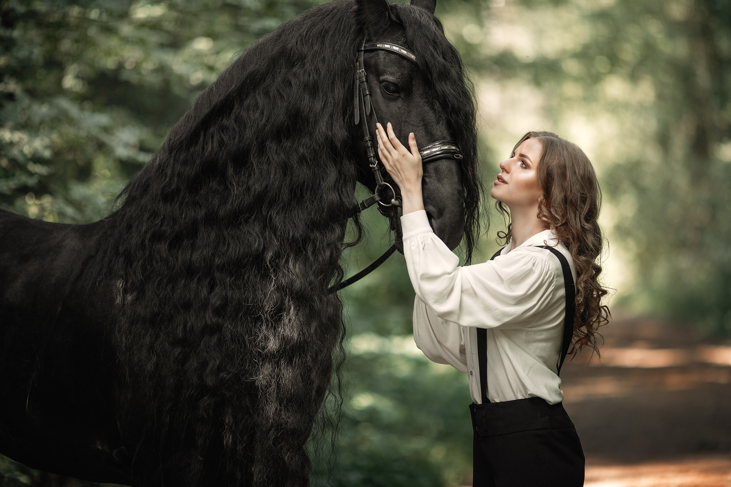 Фотосессия с лошадью. Арт фотограф в Минске Анастасия Корбут