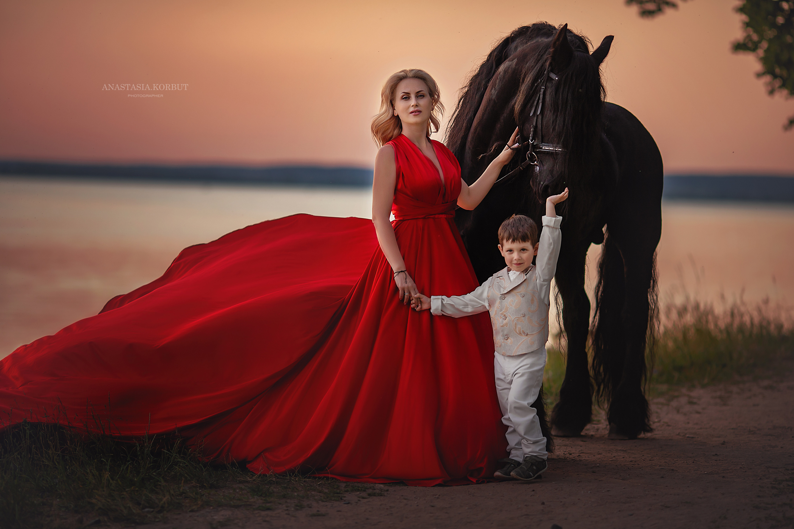 Фотосессия с лошадью. Арт фотограф в Минске Анастасия Корбут