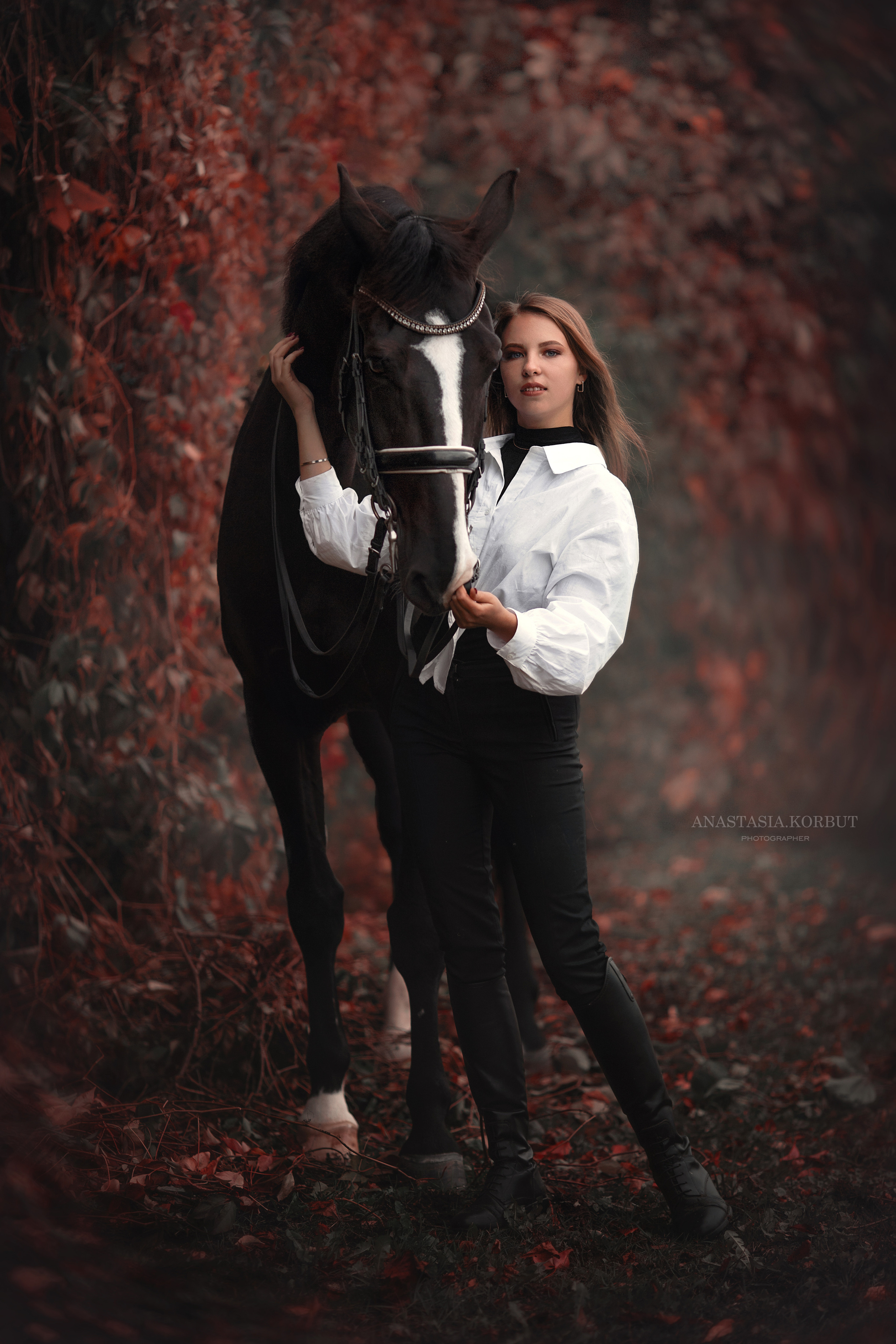 Портрет в конном стиле / Sport-look. Арт фотограф в Минске Анастасия Корбут