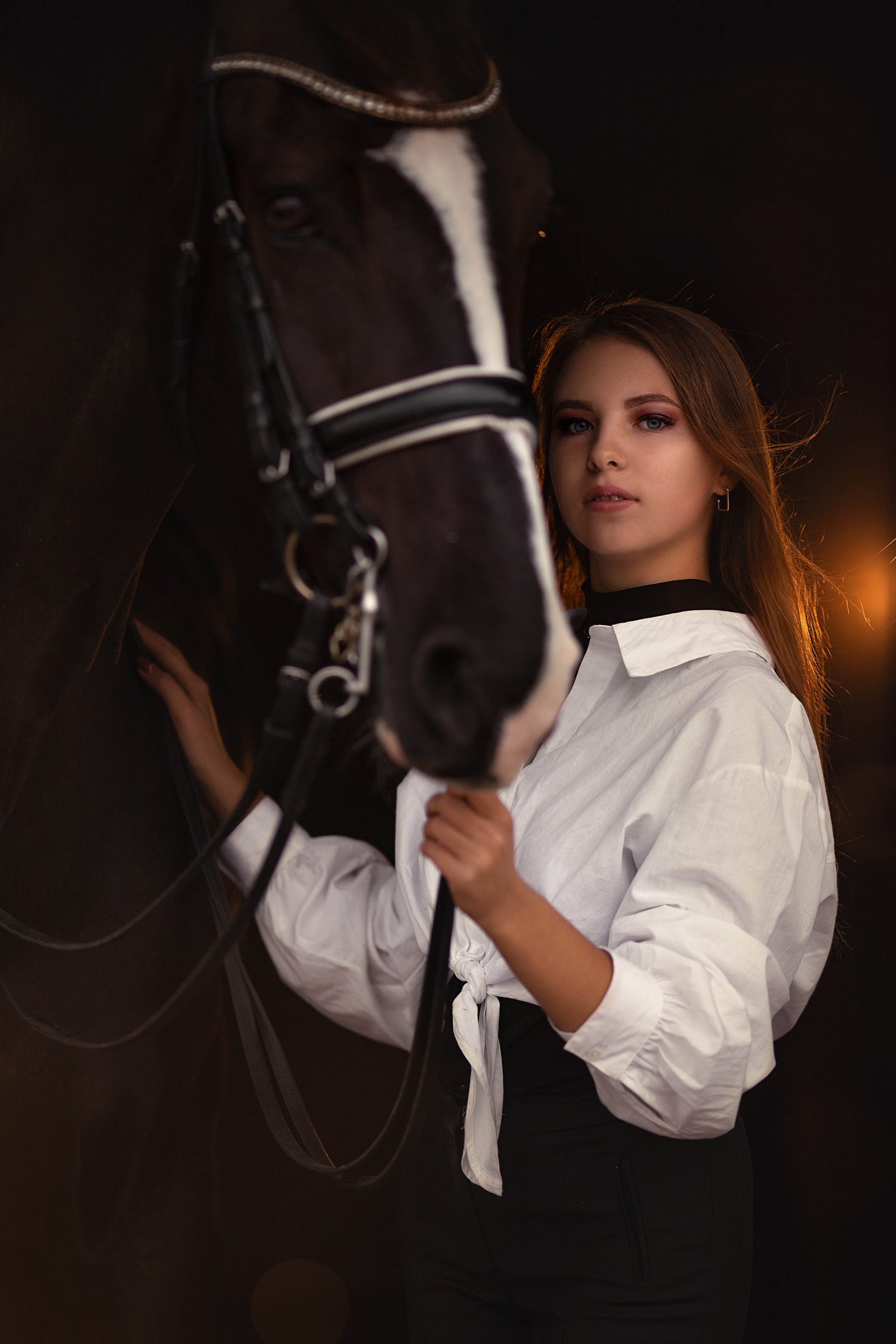 Портрет в конном стиле. Арт фотограф в Минске Анастасия Корбут