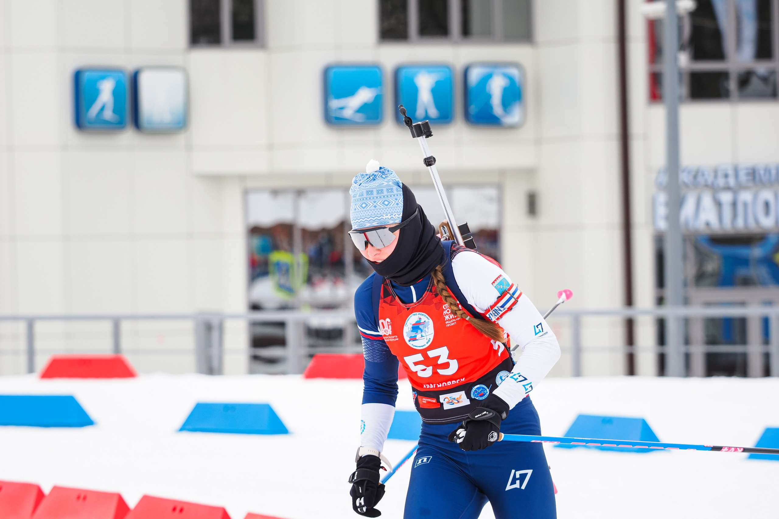 Биатлон / Первенство России. Репортажный фотограф Алексей Козьмин