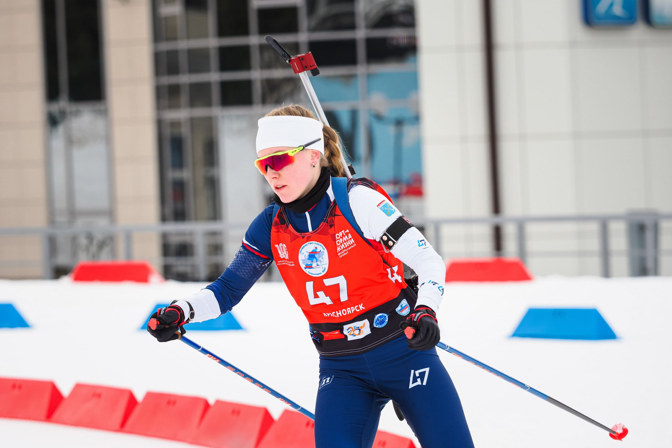 Биатлон / Первенство России. Репортажный фотограф Алексей Козьмин