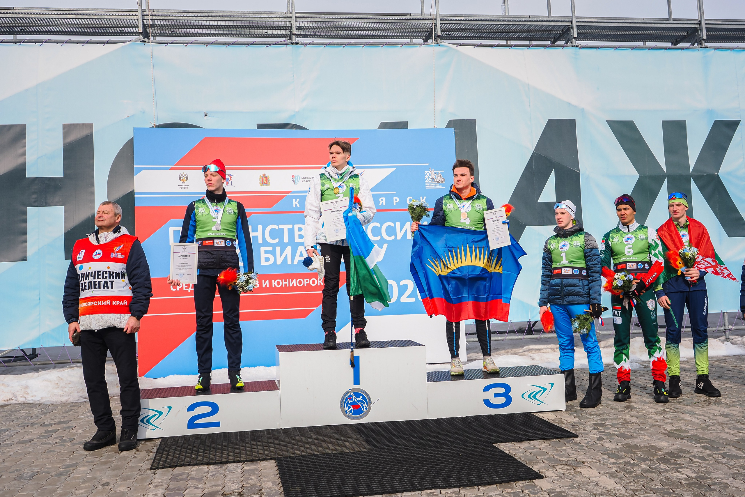 Биатлон / Первенство России. Репортажный фотограф Алексей Козьмин