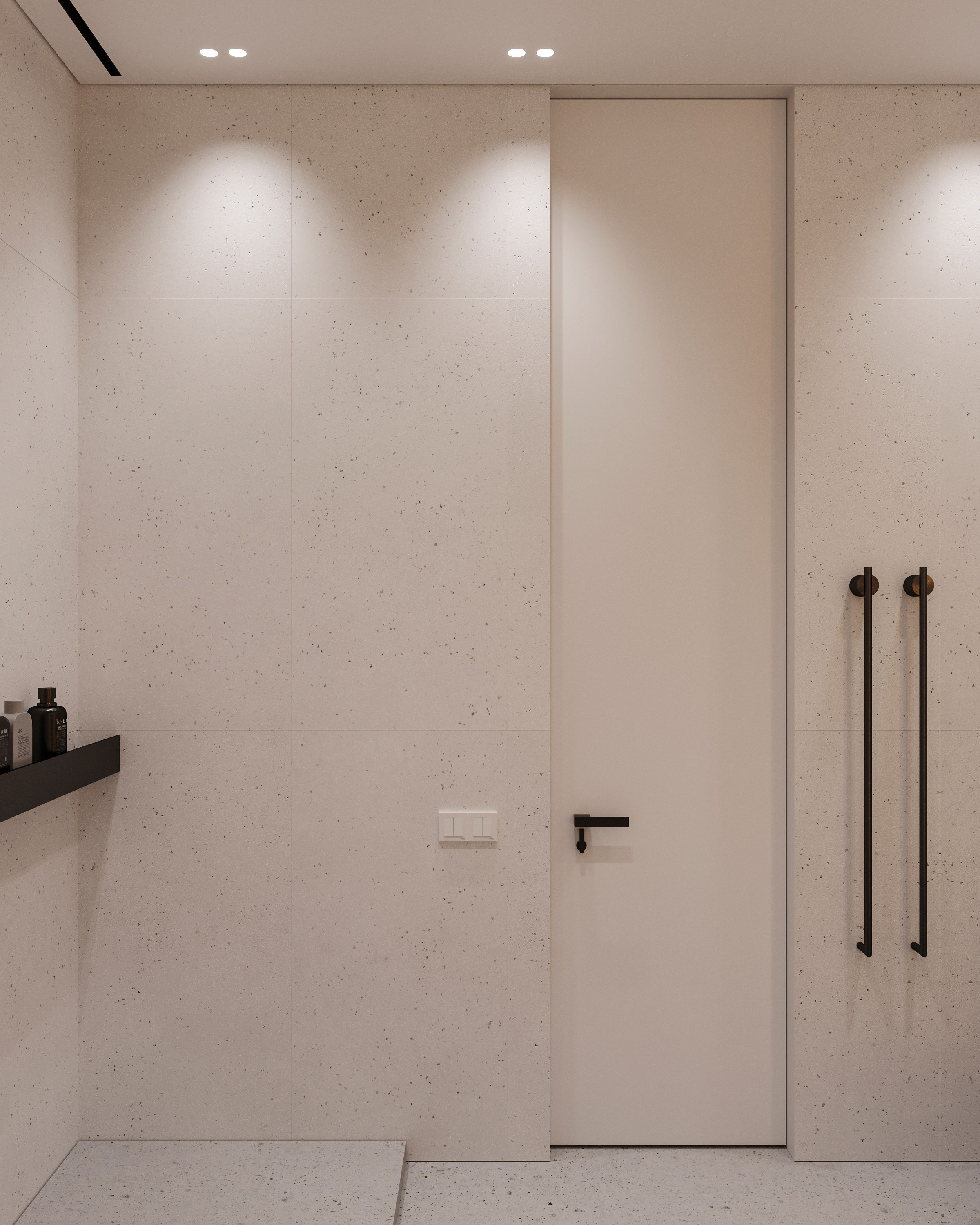 CONCRETE | DESIGNER ANNE KIREEVA. Interior Visualization by Valerie Stetyukevich