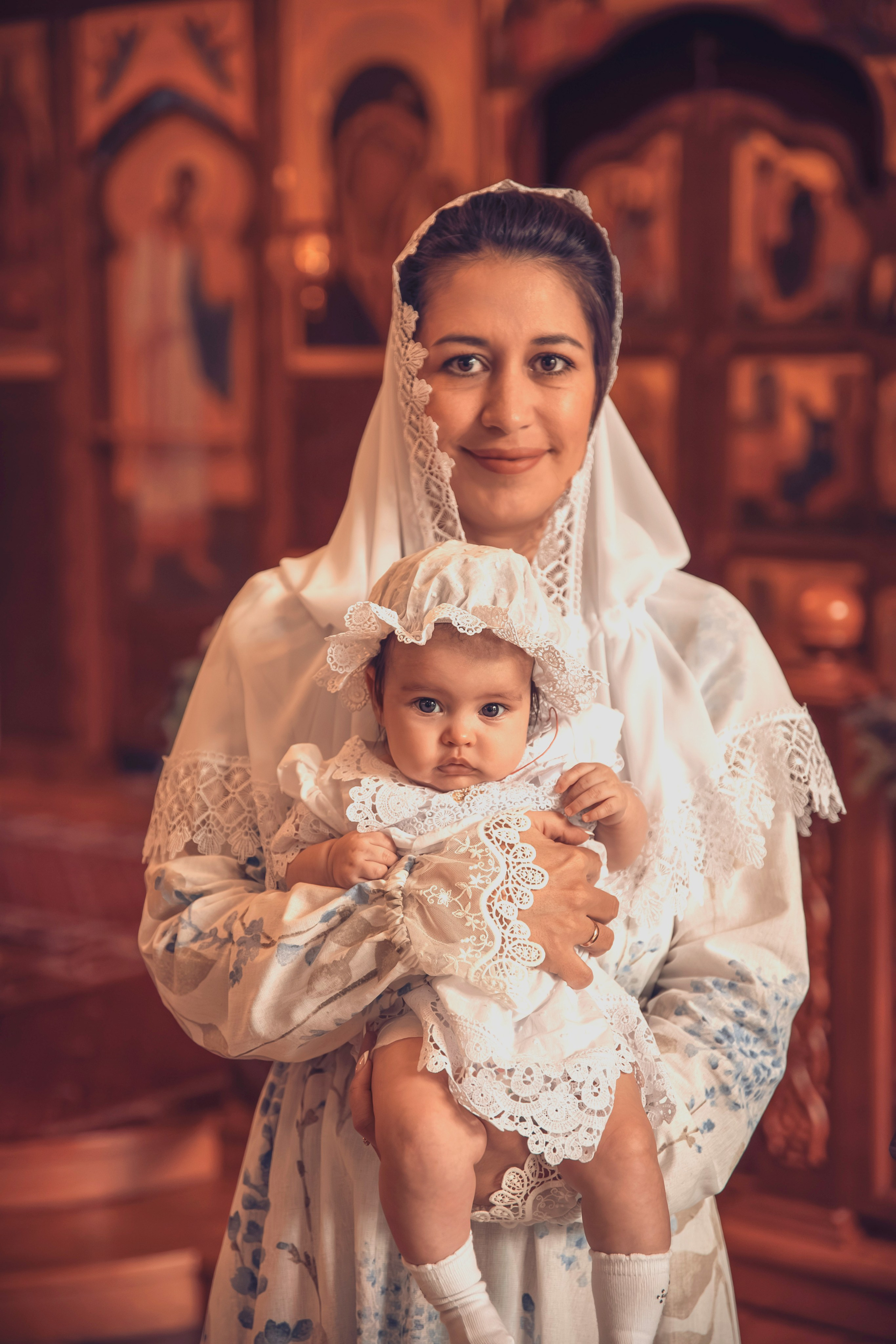 Крещение Анны и Екатерины. ТОП Фотограф на Крещение и Венчание Железногорск Алексей Мещеряков