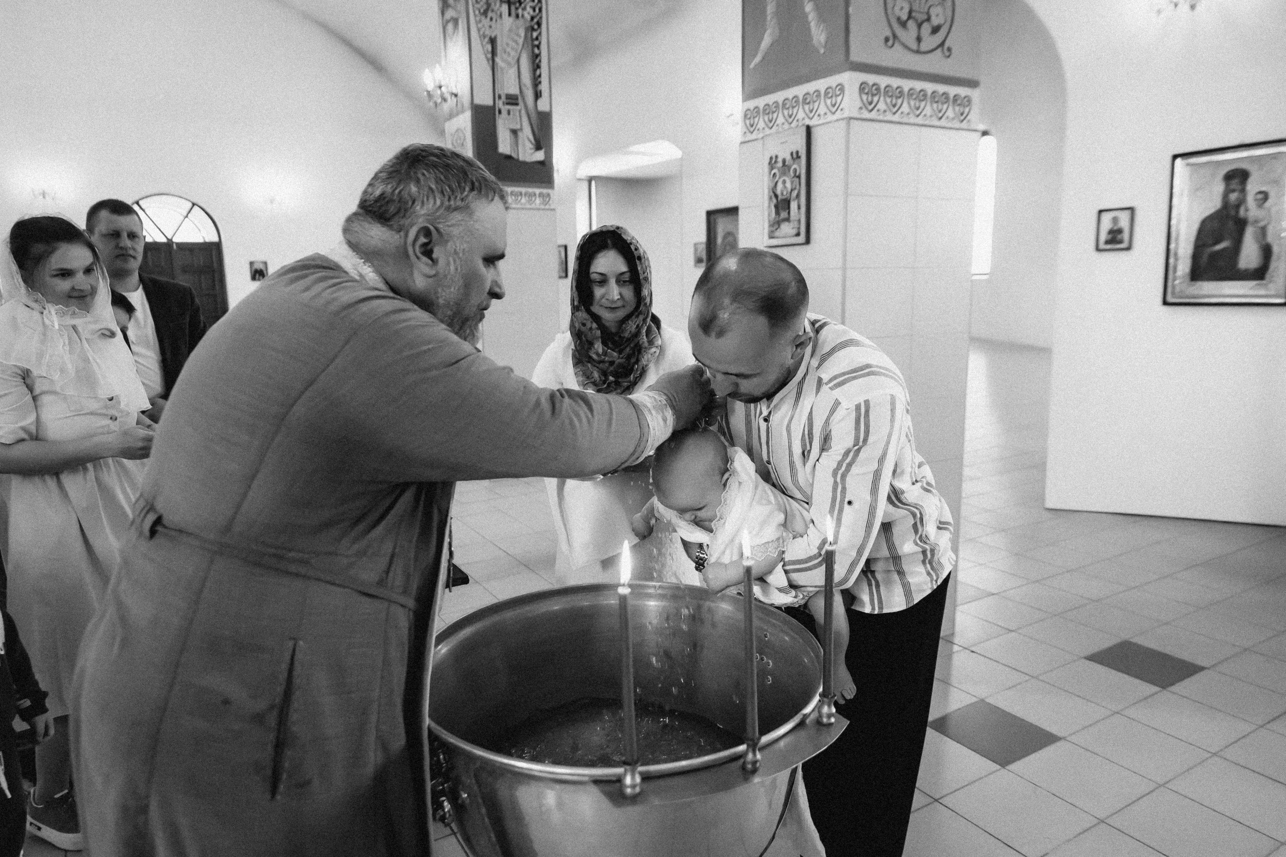 Крещение Виталины. Семейный фотограф Минск Усова Ольга