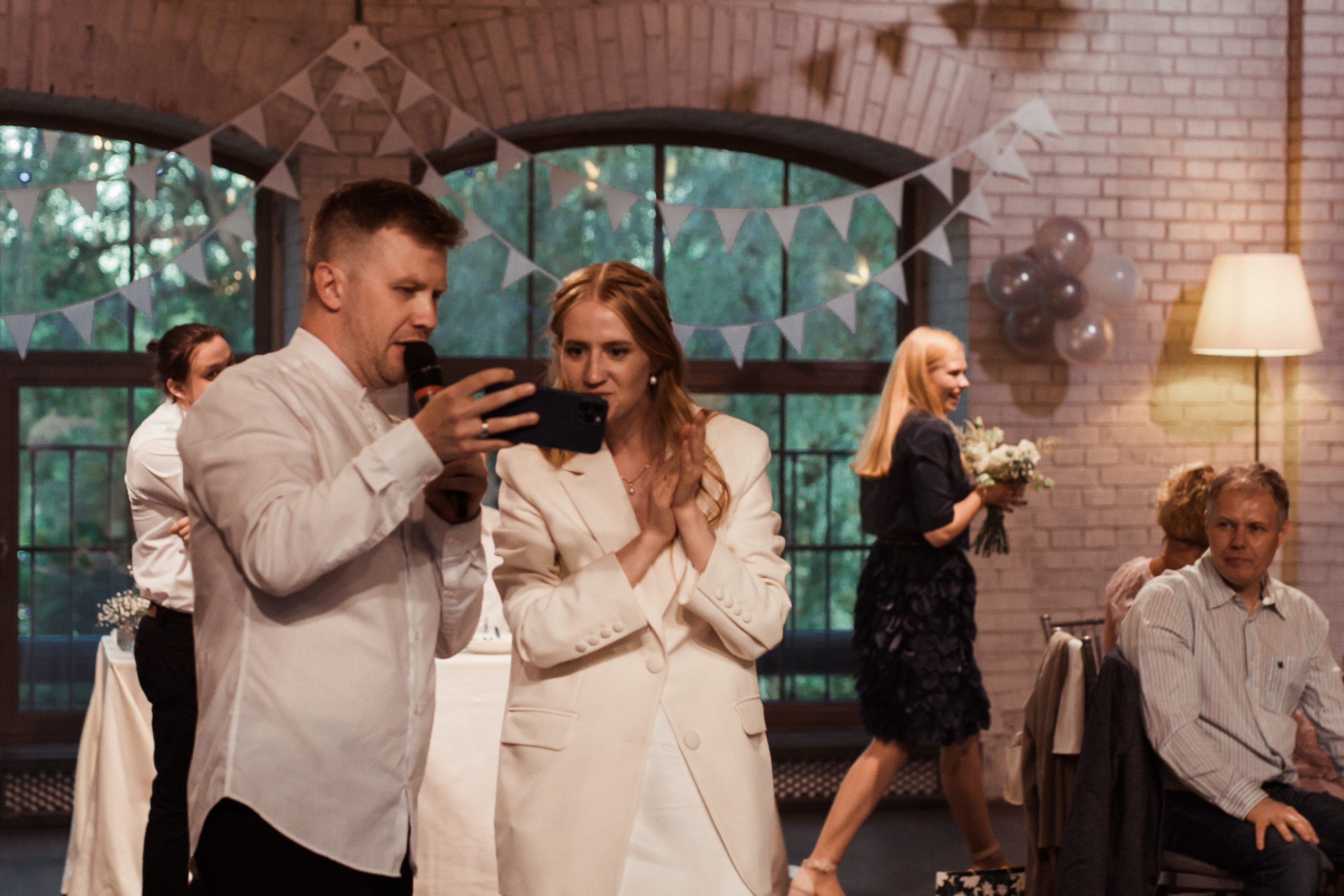 Свадебный банкет в ресторане ферма Бенуа. Свадебный, семейный и контент фотограф в Санкт- Петербурге Елена Грие