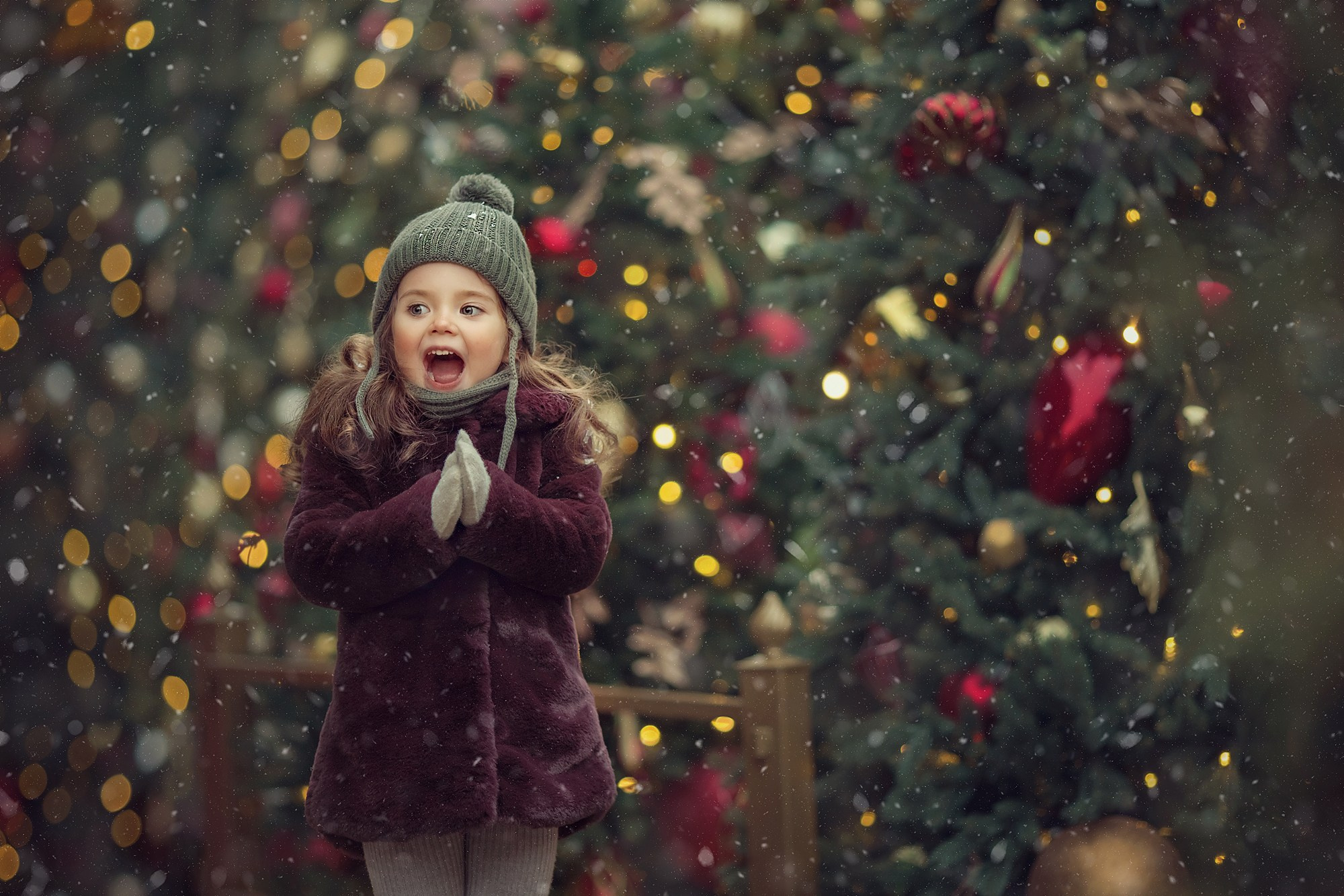 Новогодняя Москва. Семейный фотограф Микульская Ирина