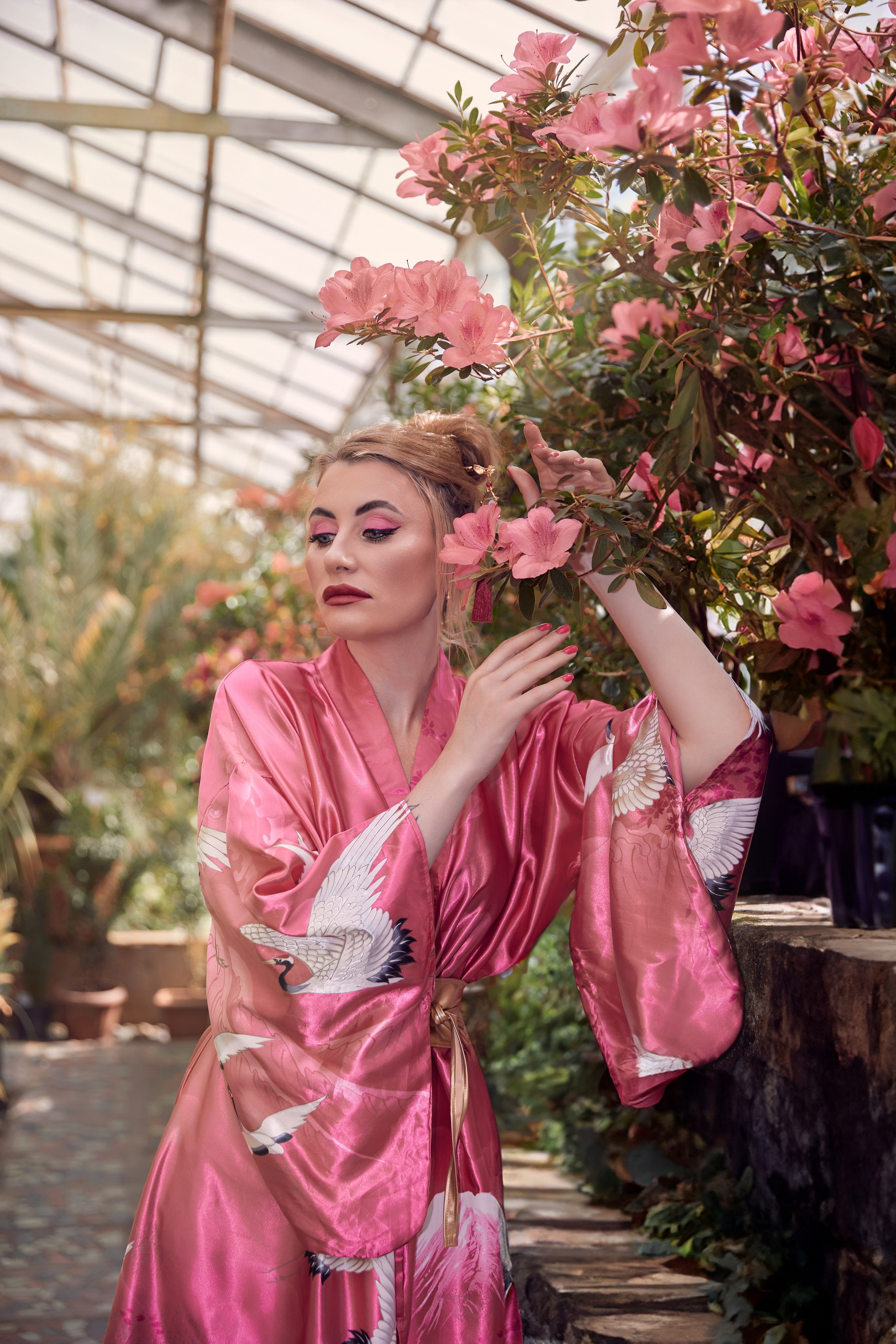 Марина, ботсад. Фотограф женского портрета, беременности и материнства Харькова Елена