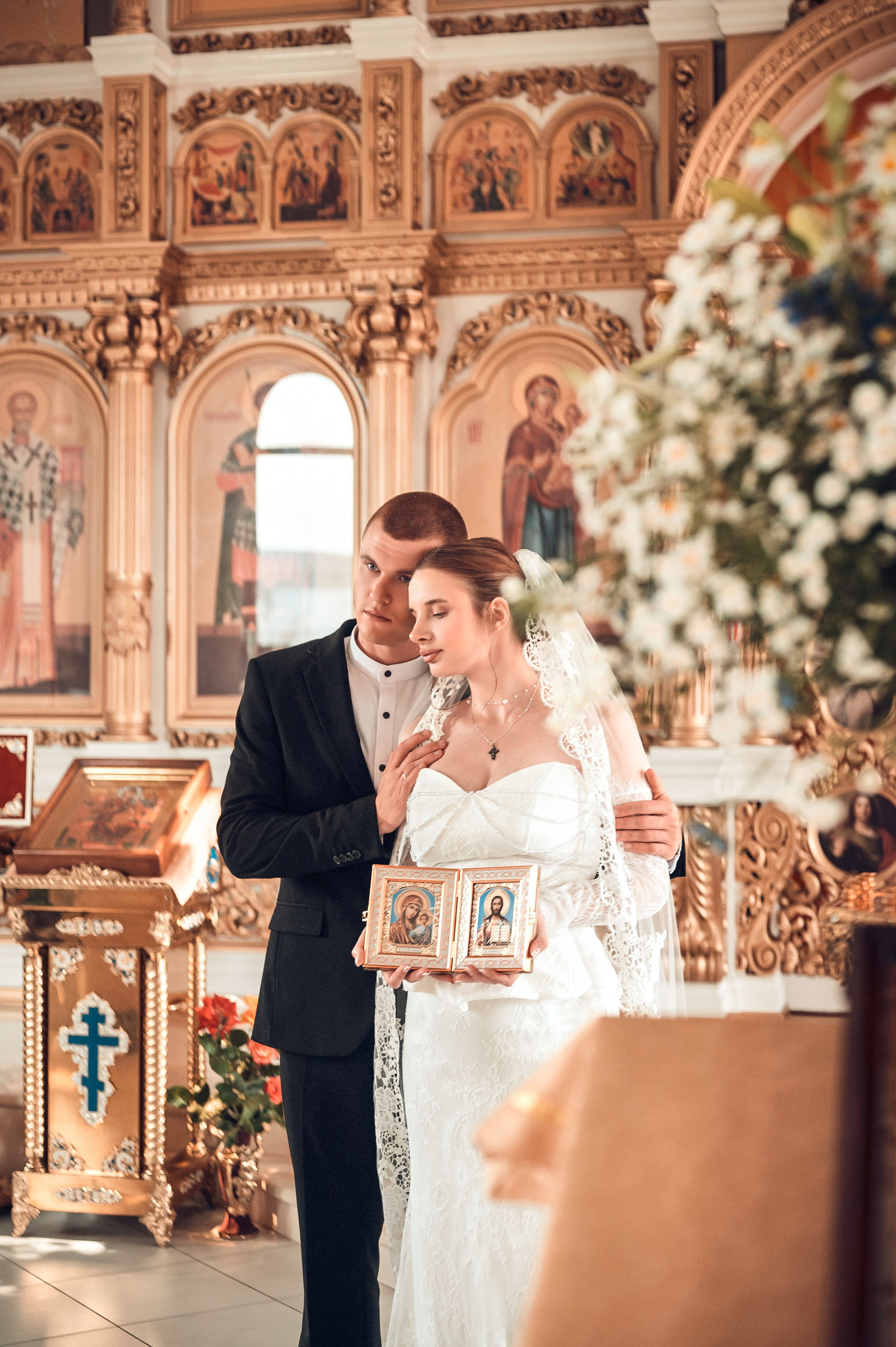 Таинство Венчания Владислава и Алины Свято-Георгиевском храм. пгт Афипский. Фотограф на Таинство Венчания и Крещения в Краснодаре Абрамова Людмила