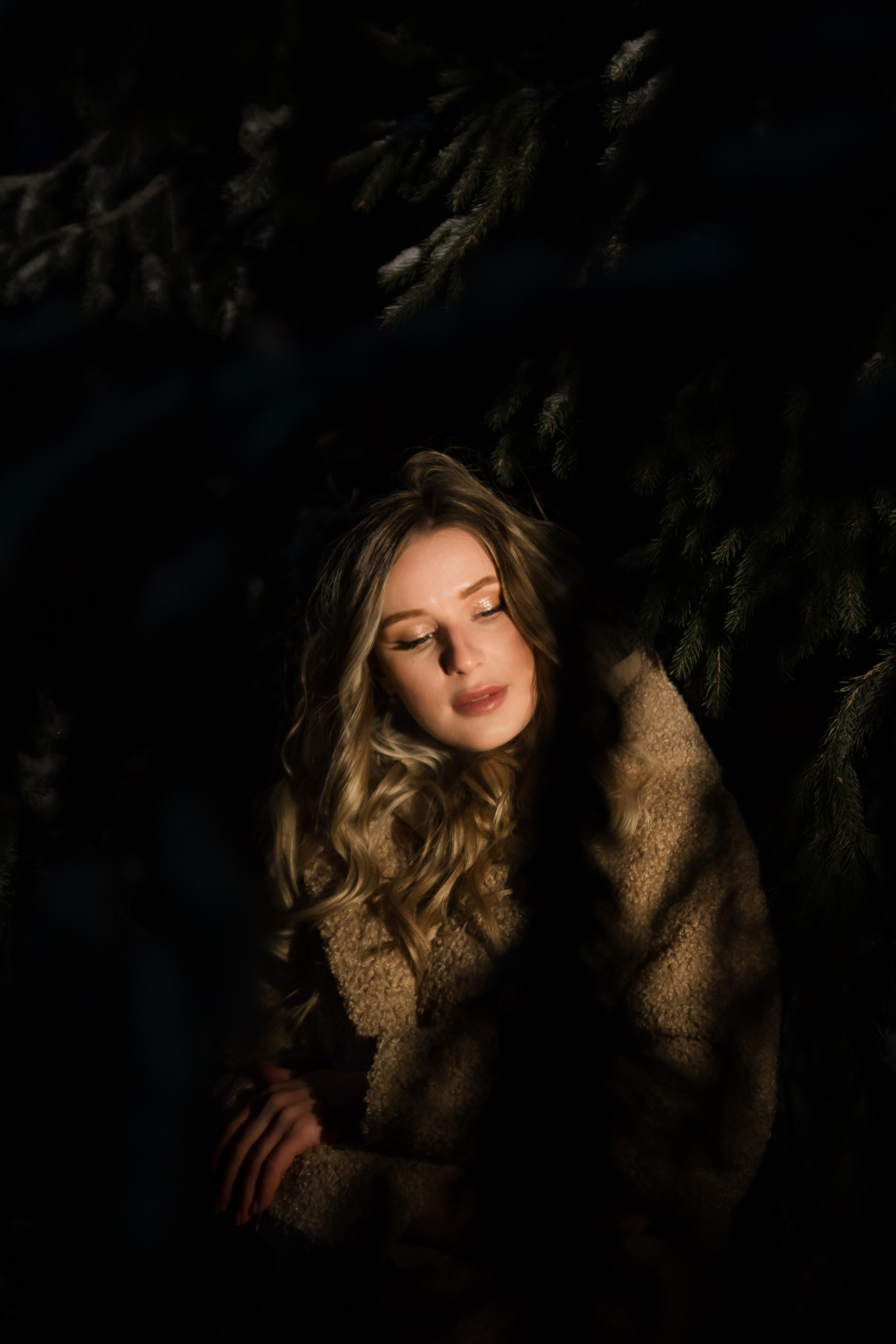 Морозный день. Женский портрет и немного больше в Санкт-Петербурге